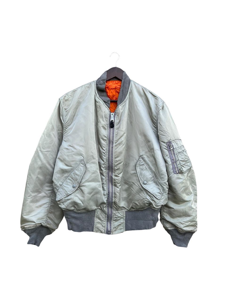 Alpha Industries Alpha Industries MA-1 Bomber Jacket Size US XL / EU 56 / 4 - 1 Thumbnail