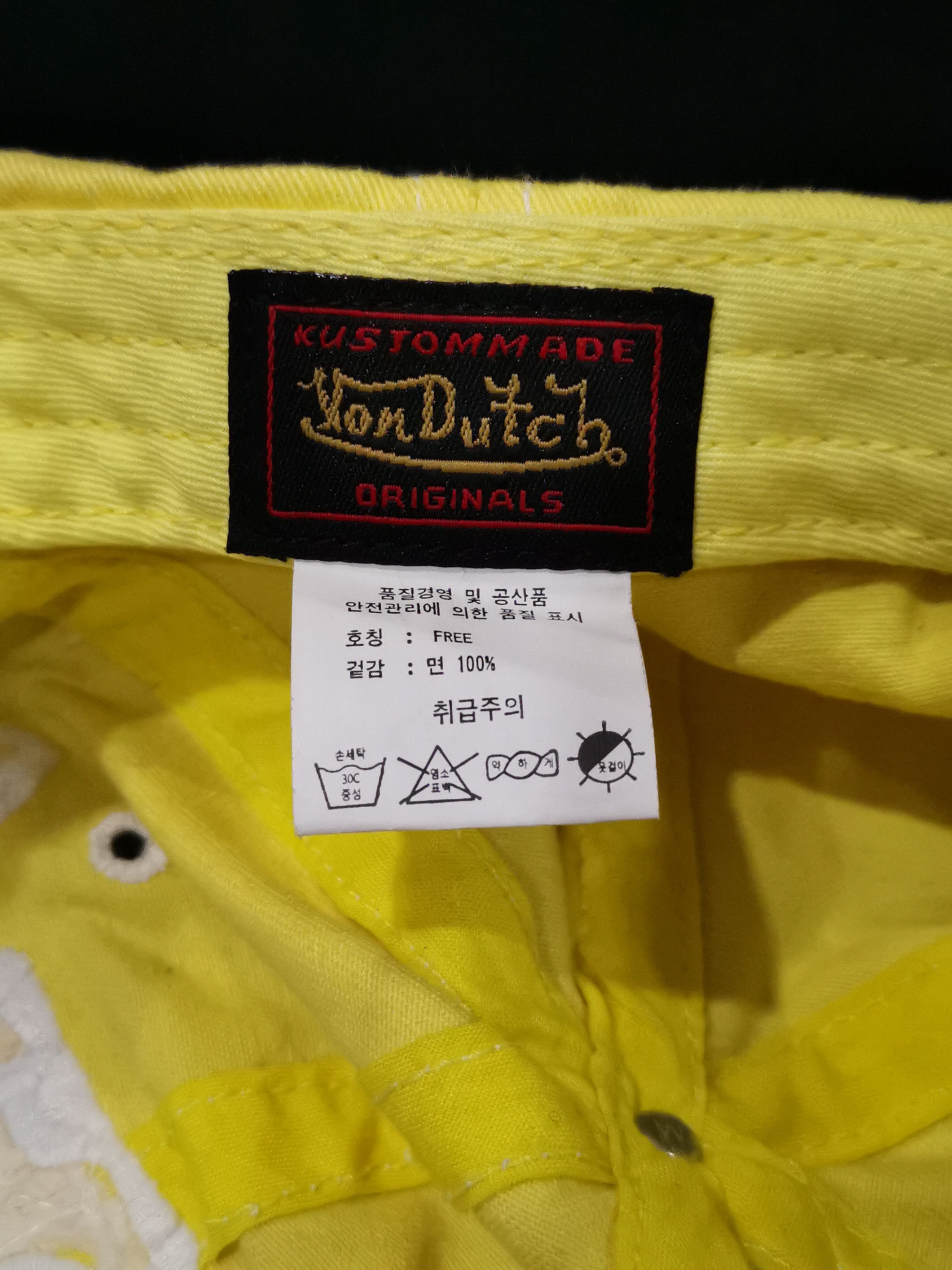 Vintage × Von Dutch Vintage Von Dutch Hats Distressed Design - Embroidery Size ONE SIZE - 8 Thumbnail