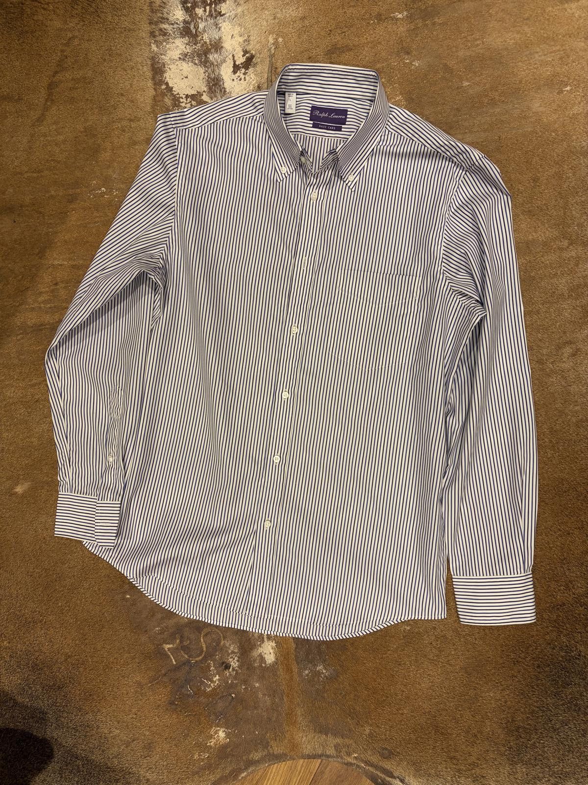 Ralph Lauren Purple Label Ralph Lauren Purple Label Bengal Stripe Shirt Size US L / EU 52-54 / 3 - 1 Thumbnail
