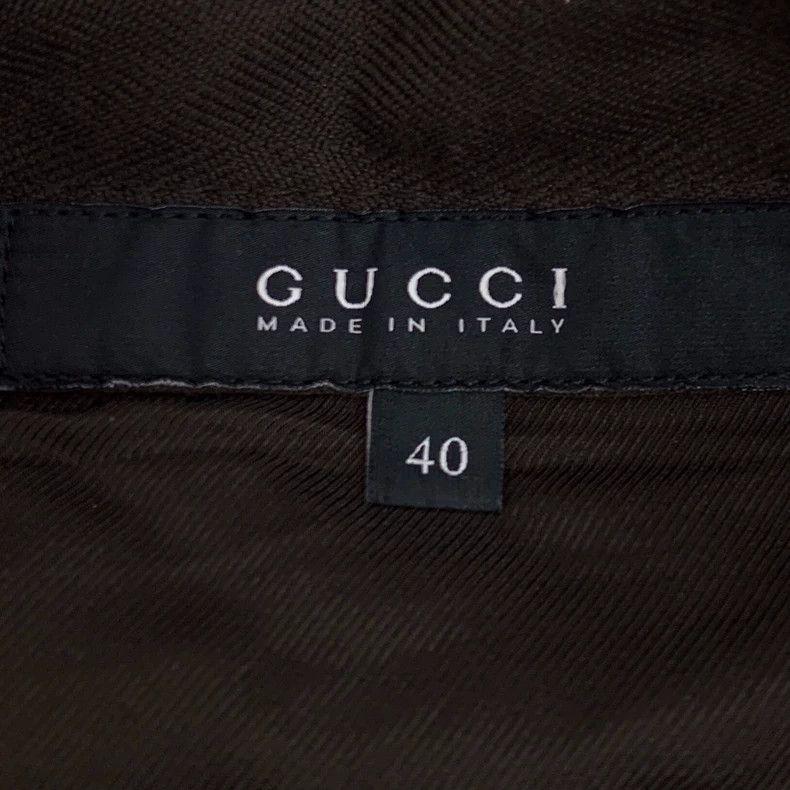 Gucci Gucci Color-blocked warhorse print buckled wool casual ple Size 26" / US 2 / IT 38 - 5 Thumbnail