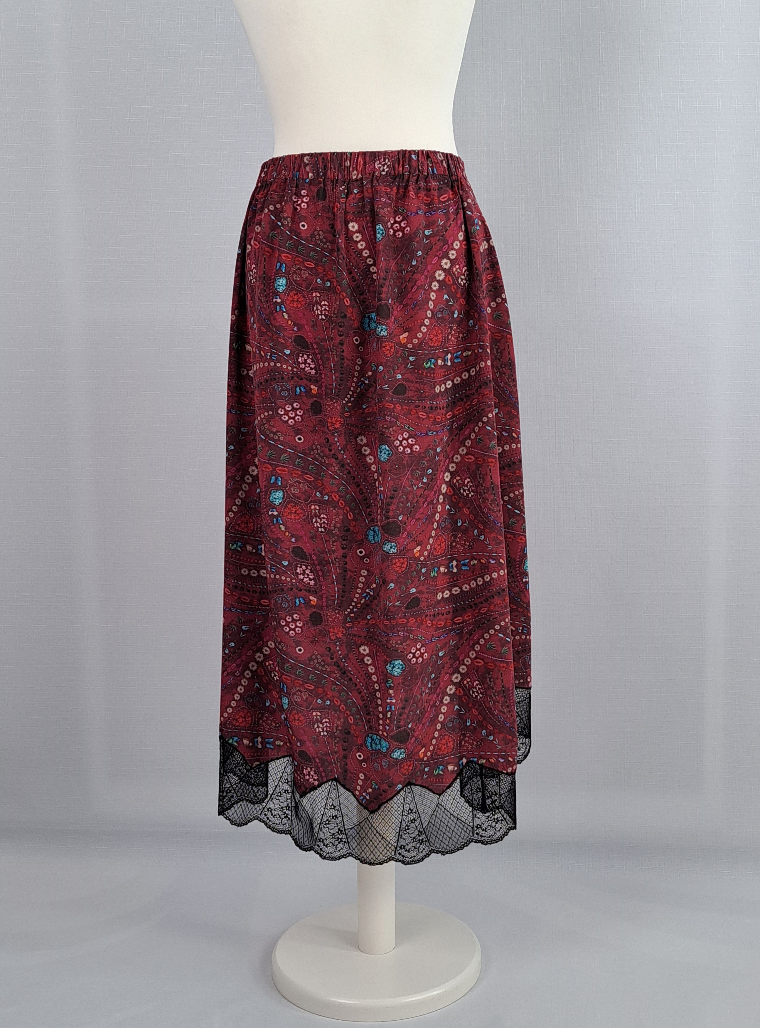 Zadig & Voltaire ZADIG & VOLTAIRE Joslin Psyche lace trim skirt. Size 40 Size 34" / US 12 / IT 48 - 5 Thumbnail