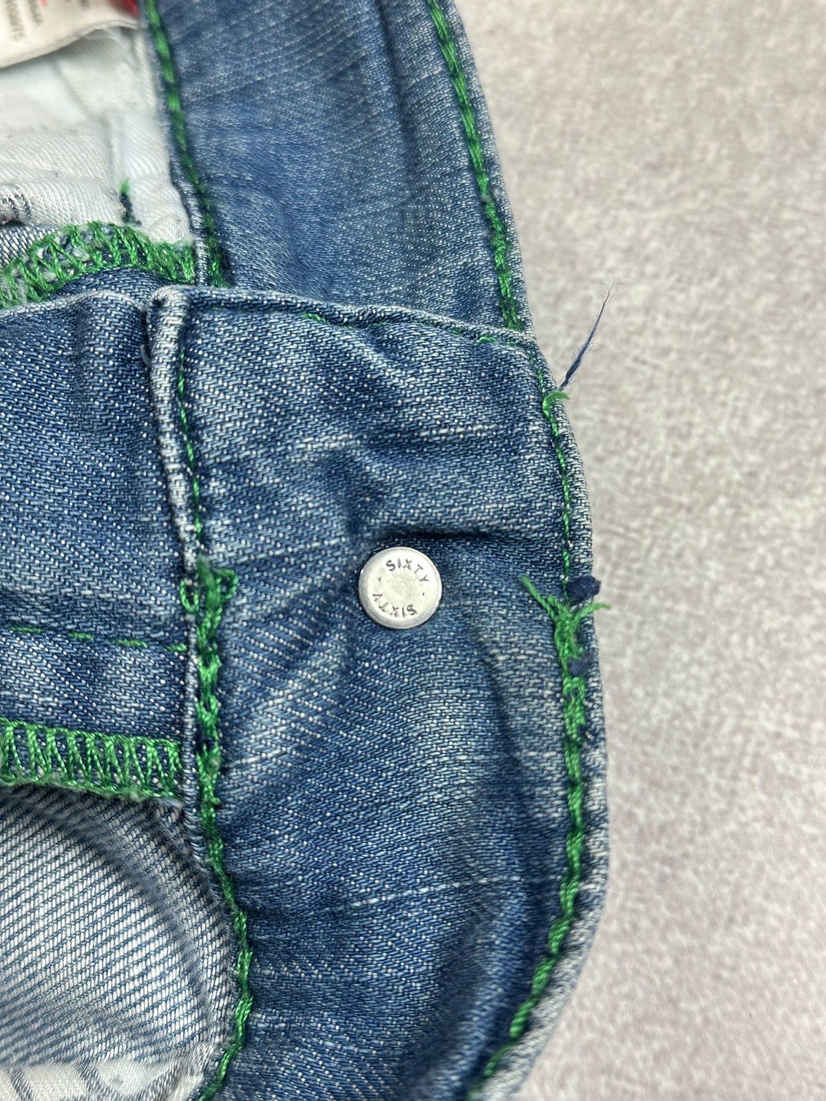 Miss Sixty Vintage Miss Sixty Womans Flared Low Waist Jeans 31 Rare Size 31" - 10 Thumbnail
