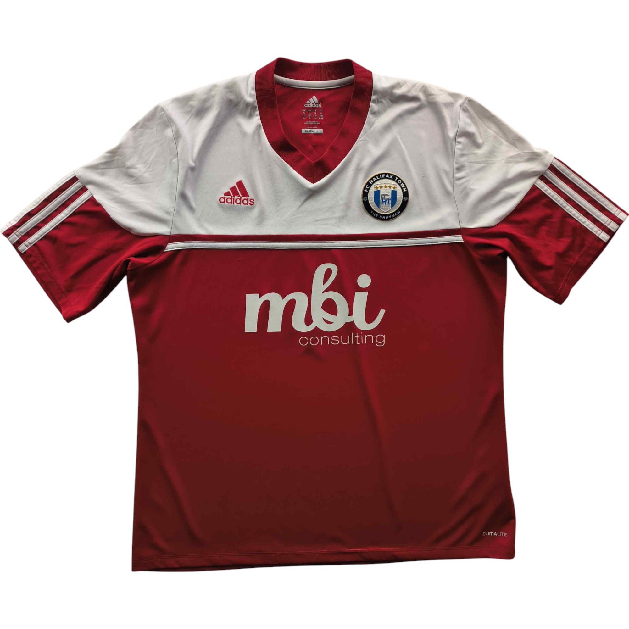 Halifax Town 2014-15 Adidas away football jersey size XL
