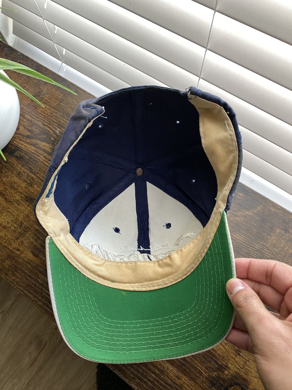 Vintage Vintage 90s Dallas Cowboys Script Snapback Hat Size ONE SIZE - 6 Thumbnail