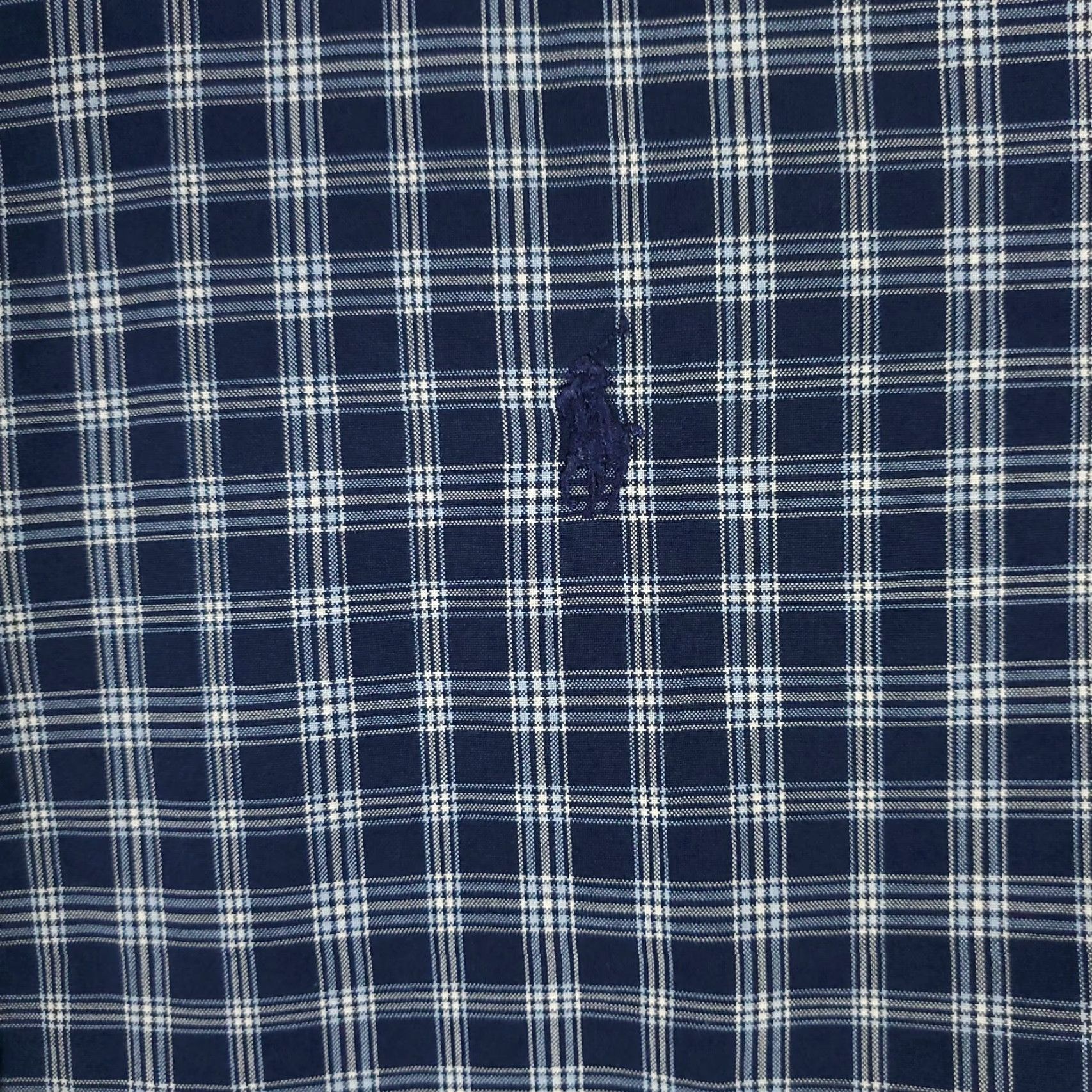 Ralph Lauren Ralph Lauren Shirt Mens XL Blue Plaid Pony Button-Up Long Sleeve Size US XL / EU 56 / 4 - 2 Thumbnail