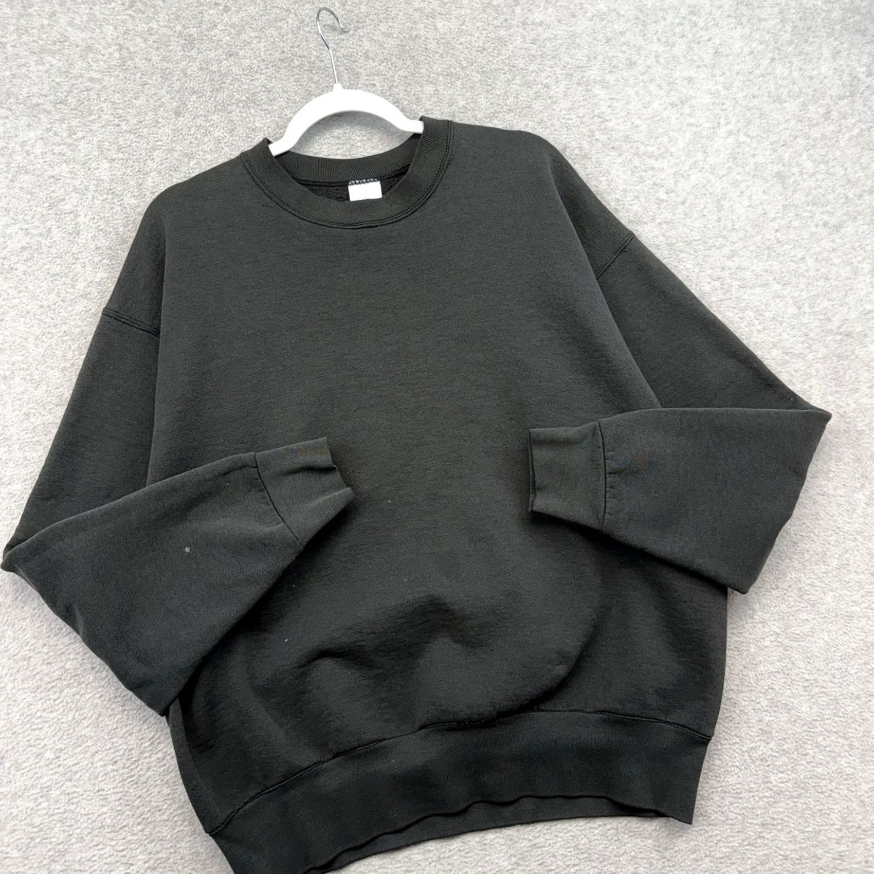 Etro VINTAGE BVD Sweatshirt Crew Neck Cotton 90s Retro Black XL Men Size US XL / EU 56 / 4 - 3 Thumbnail