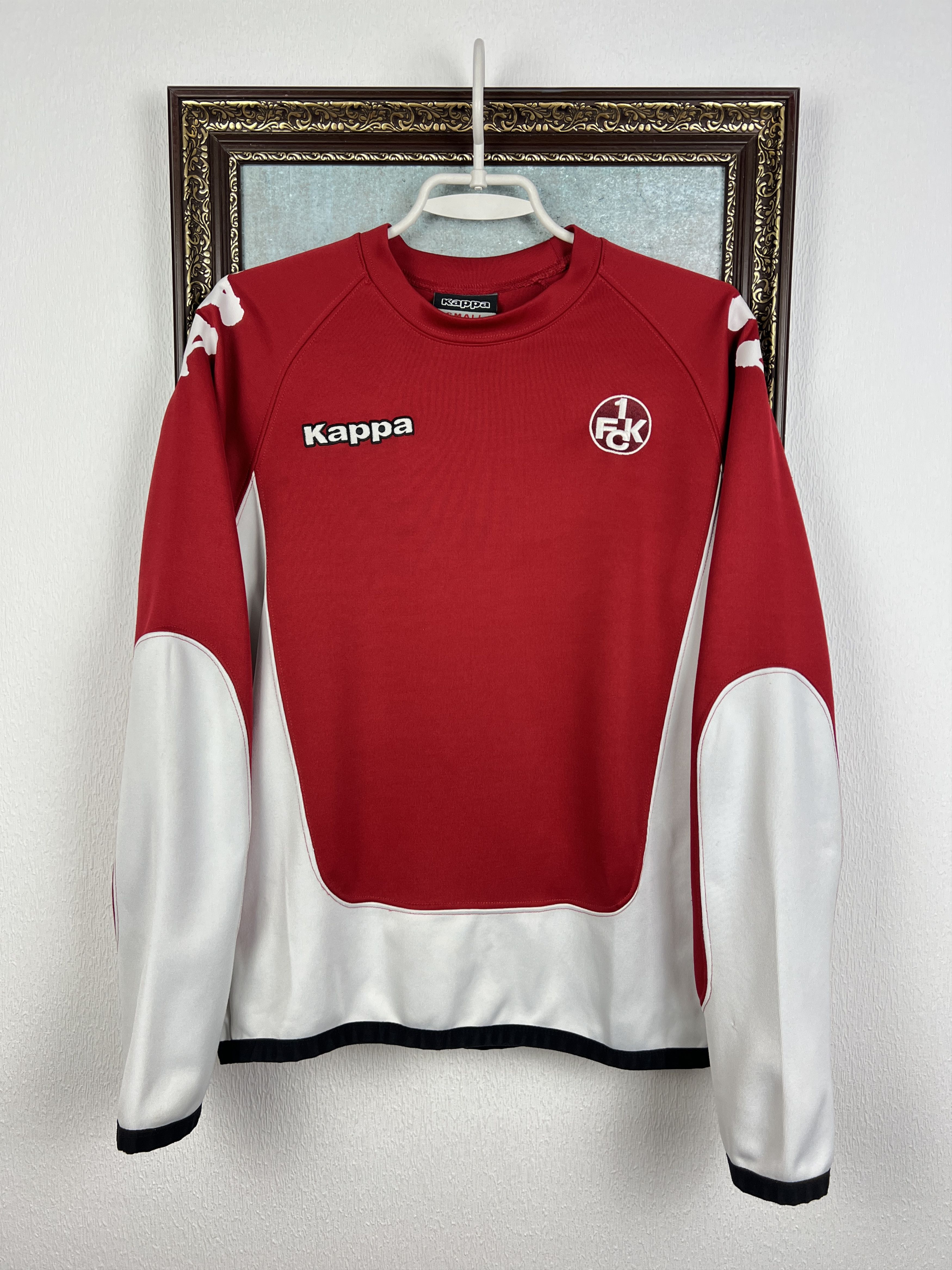 Kappa Vintage Kaiserslautern Football Train Sweatshirt Track Top Size US S / EU 44-46 / 1 - 1 Thumbnail