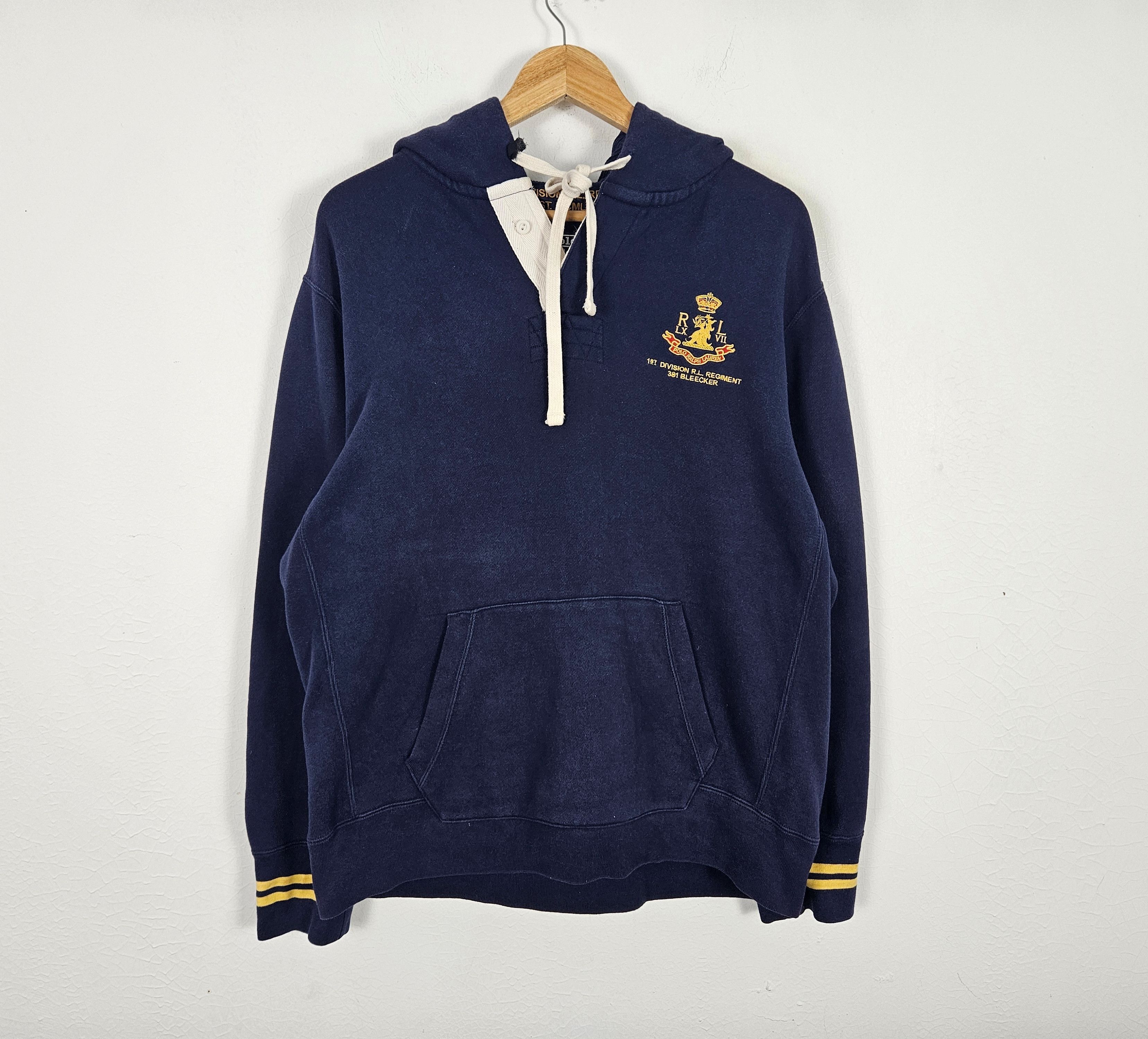 Polo Ralph Lauren Polo RLXVII Regiment hoodie sweater Size US XL / EU 56 / 4 - 2 Thumbnail