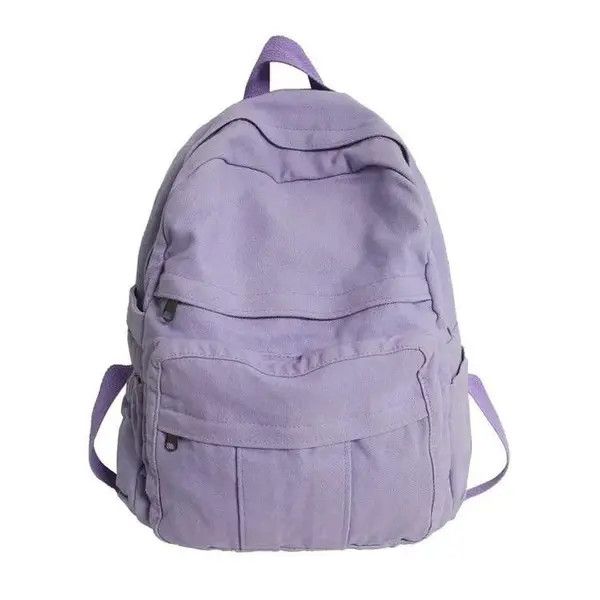 Vintage Unisex Canvas Backpack Size ONE SIZE - 3 Thumbnail