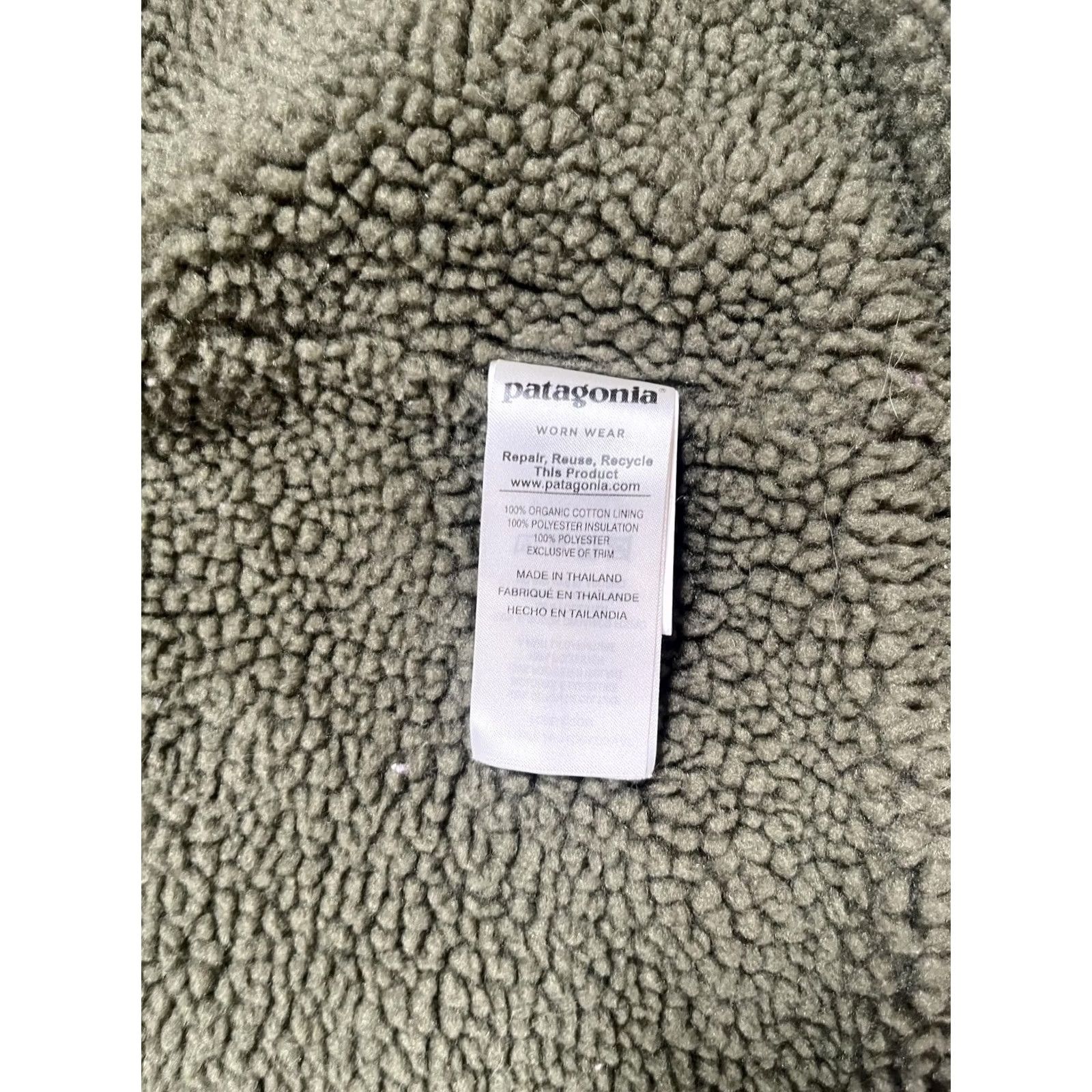 Patagonia Patagonia Jacket Womens XS Green Prairie Dawn Parka Hooded Fleece Lined Size XS / US 0-2 / IT 36-38 - 7 Thumbnail