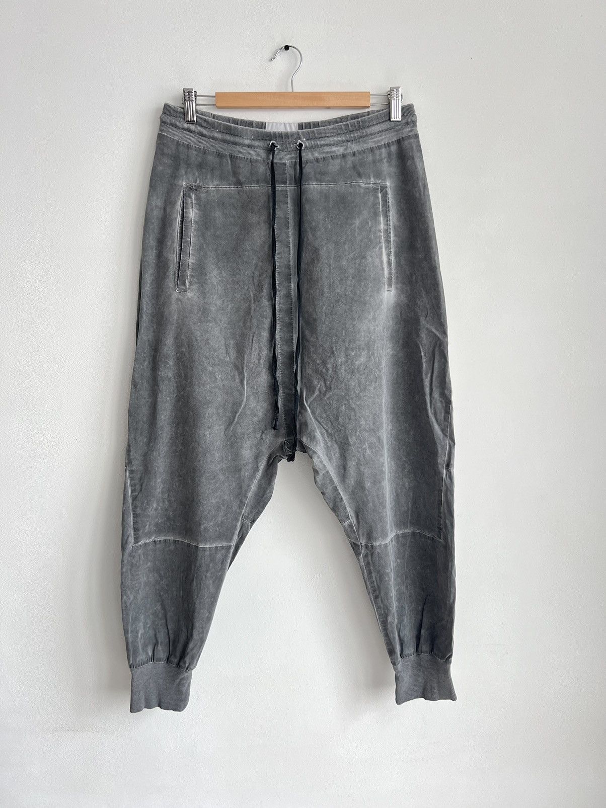 Lost & Found Ria Dunn 🇮🇹Lost&Found Ria Dunn Object Dyed Drop Crotch Trainers Pants Size US 33 - 1 Thumbnail