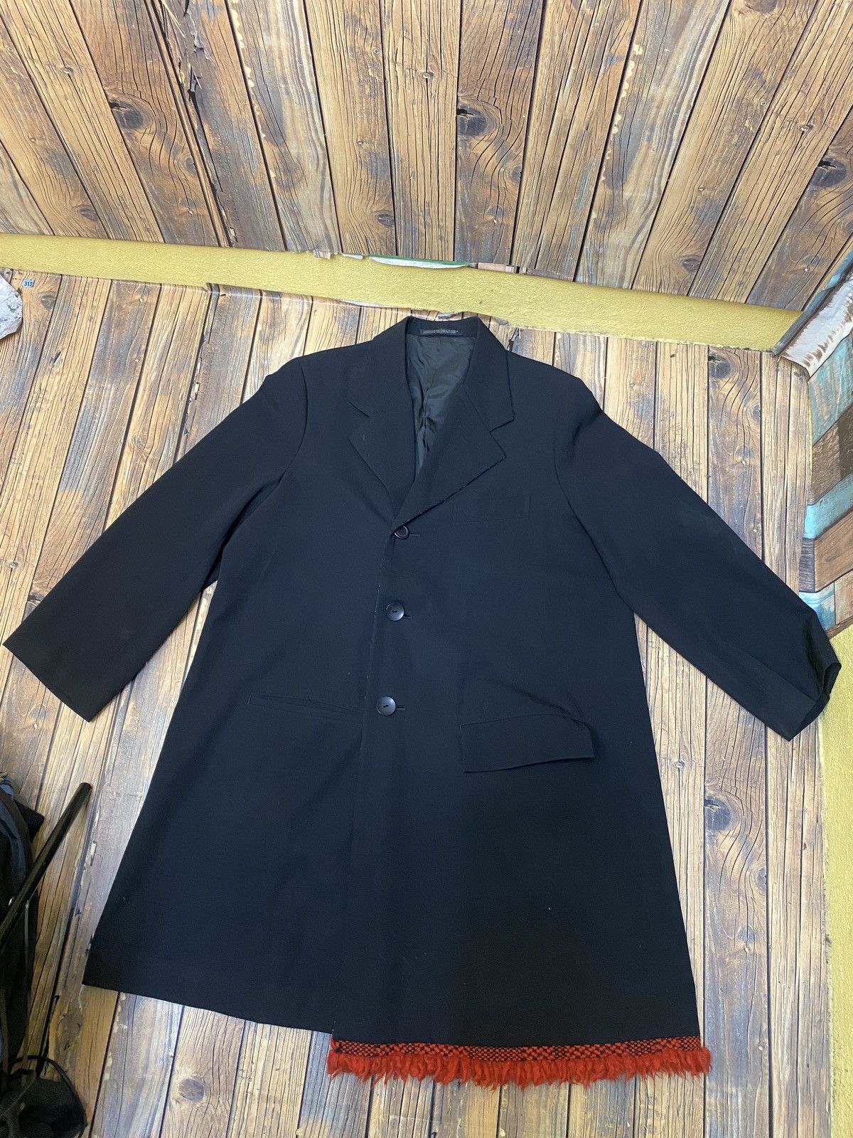 Yohji Yamamoto Yohji yamamoto signature run way vintage jacket 🔥🔥 Size US S / EU 44-46 / 1 - 10 Thumbnail