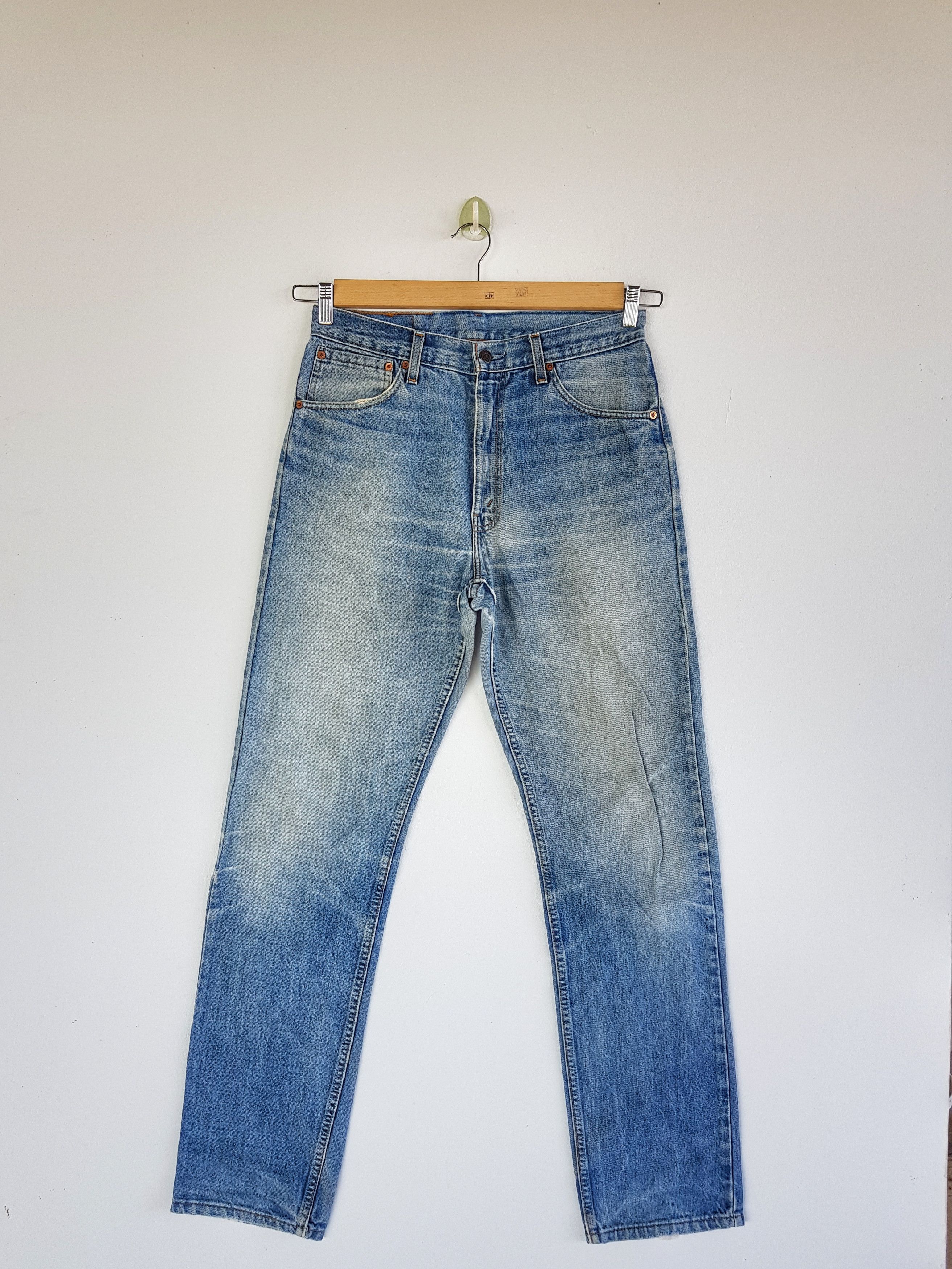 Levi's Vintage Levis Sun Faded Jeans Levi's 521 Light Wash Denim Size US 32 / EU 48 - 1 Thumbnail