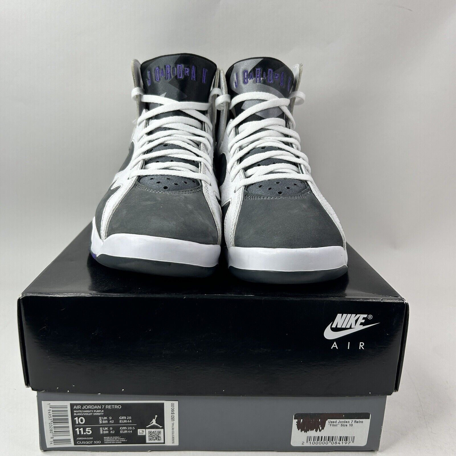 Nike Air Jordan Retro “Flint/White Grey” 2021
