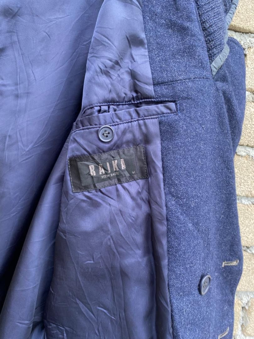 Japanese Brand Raika New Basic Double Breast Shawl Collar Jacket Size US M / EU 48-50 / 2 - 9 Thumbnail