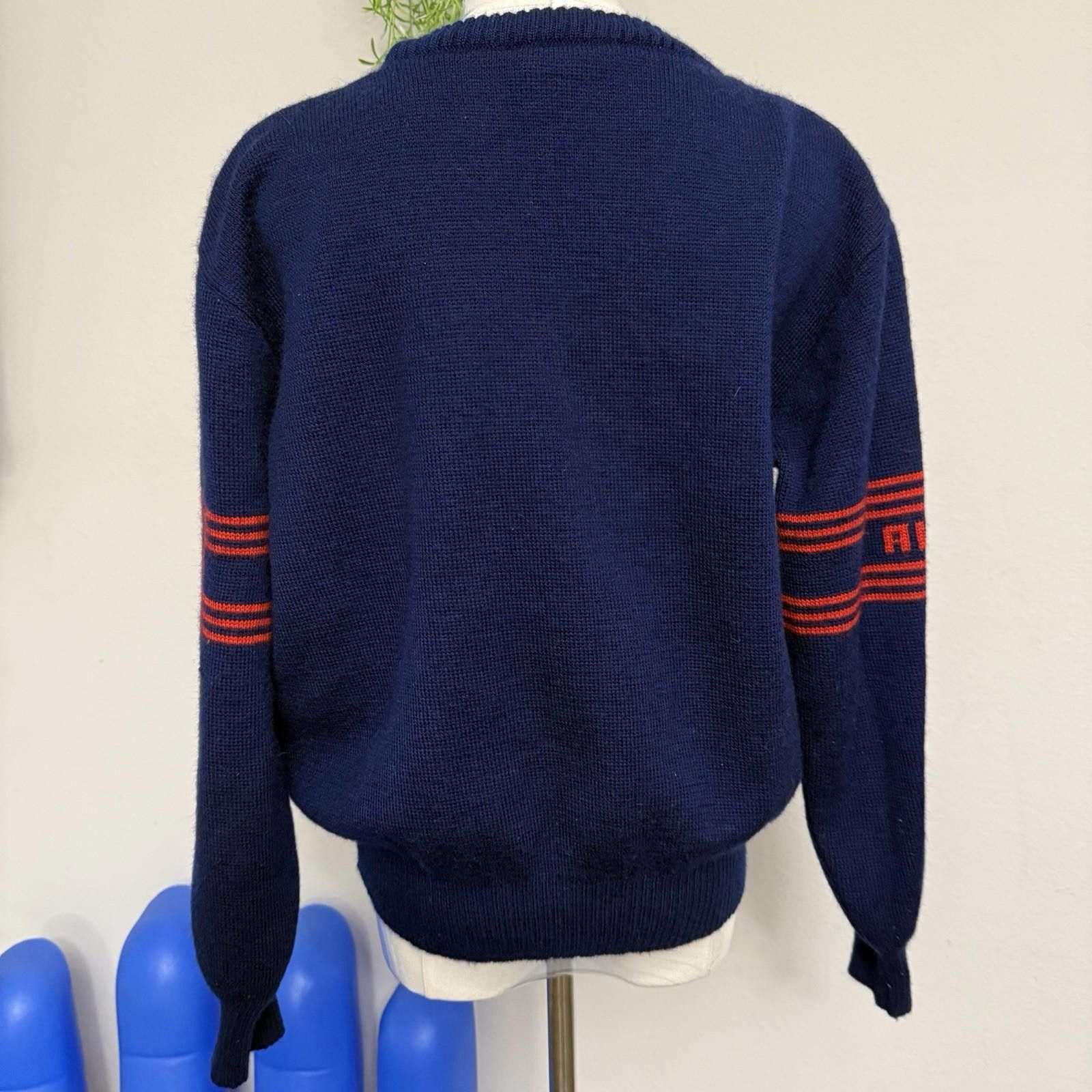 Designer 80s Vintage wool Ski Australia Koala Knit Small Size S / US 4 / IT 40 - 4 Thumbnail