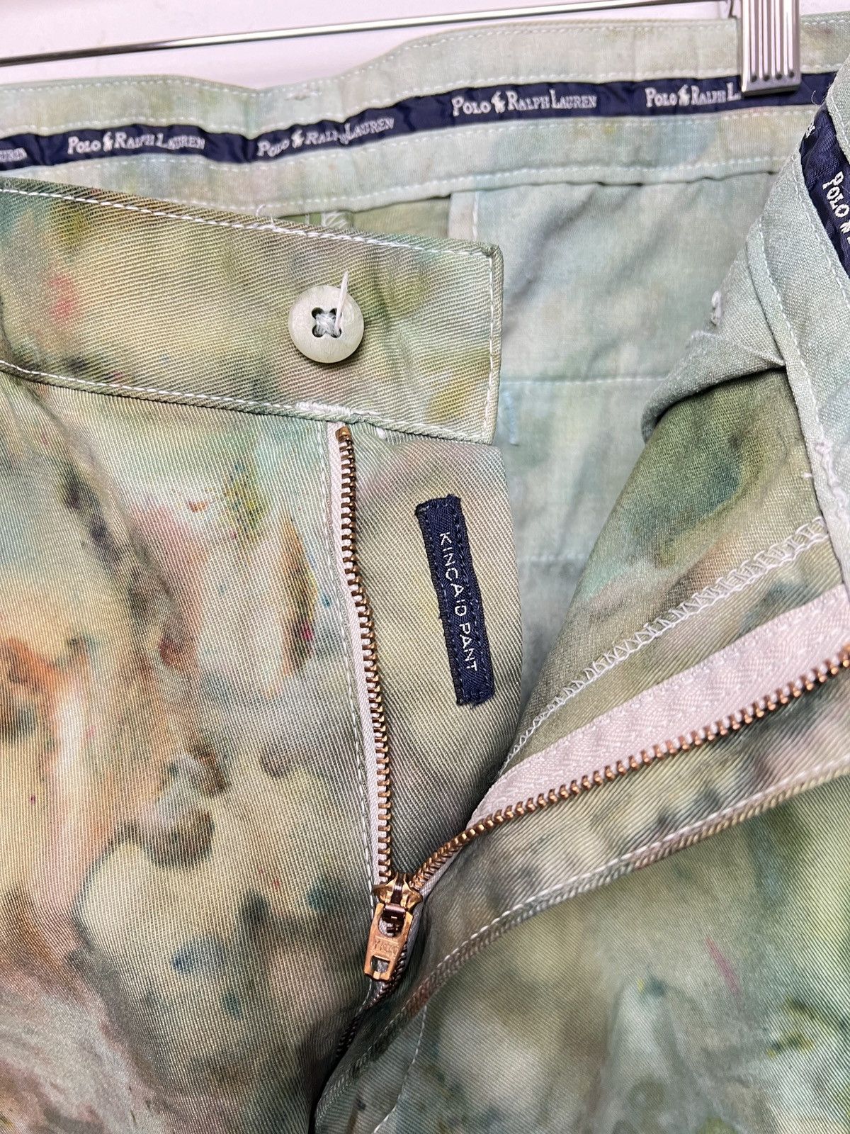Polo Ralph Lauren ralph lauren tie dye cargo camo multipocket army pants Size US 34 / EU 50 - 10 Thumbnail