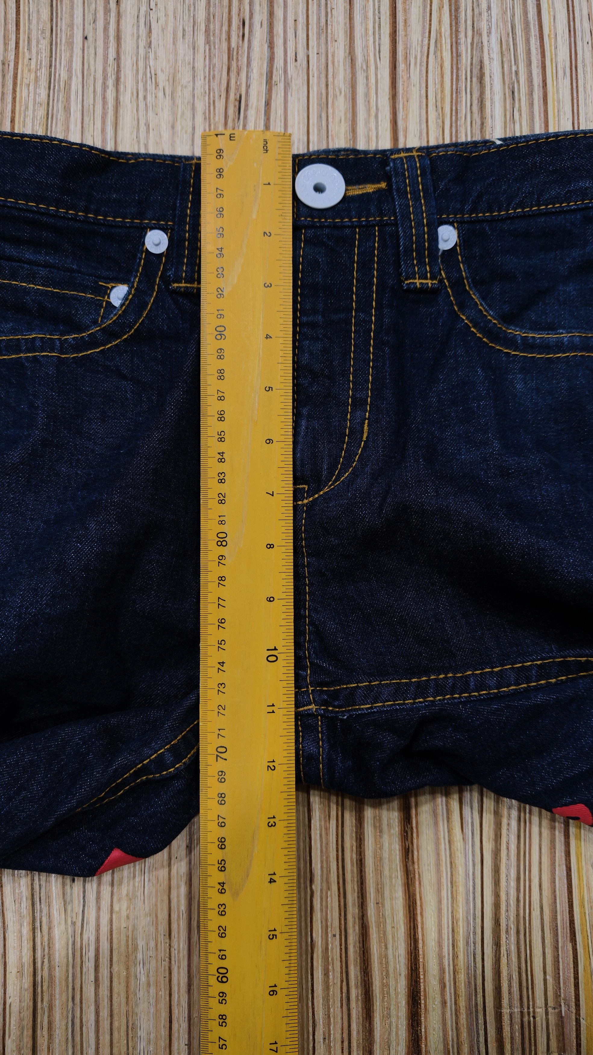 Japanese Brand Co&Lu Big spell out denim Size US 31 - 7 Thumbnail