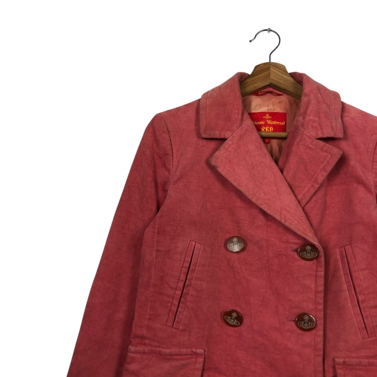 Vivienne Westwood 🔥VINTAGE JACKET VIVIENNE WESTWOOD RED LABEL DOUBLE BREAST Size M / US 6-8 / IT 42-44 - 8 Thumbnail