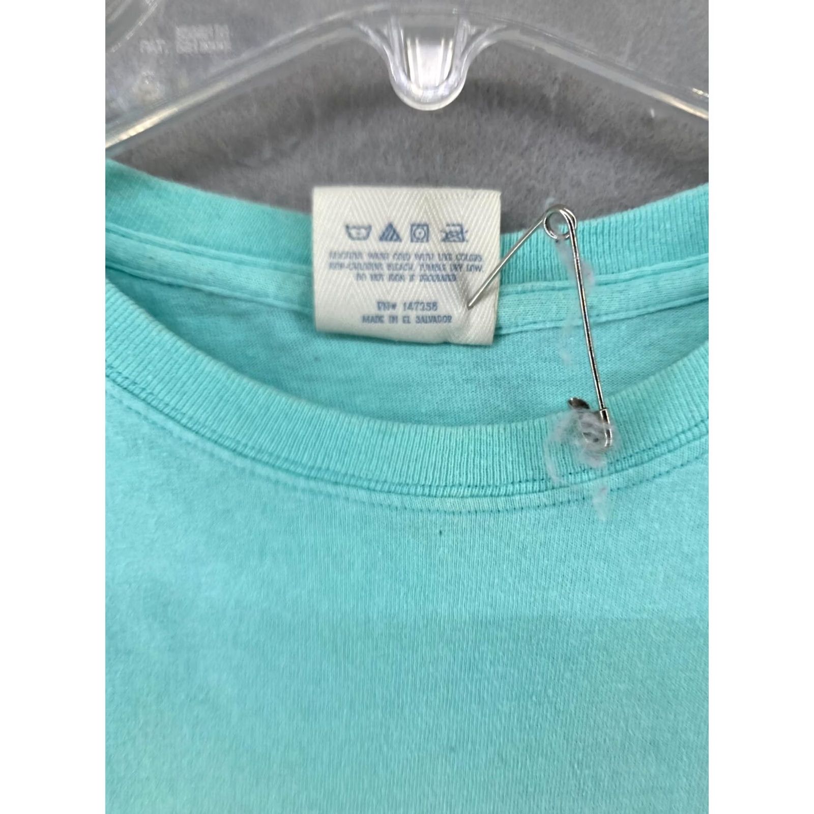Vintage Simply Southern Womens TShirt Medium Blue Raised Right Sea Turtle Size M / US 6-8 / IT 42-44 - 7 Thumbnail