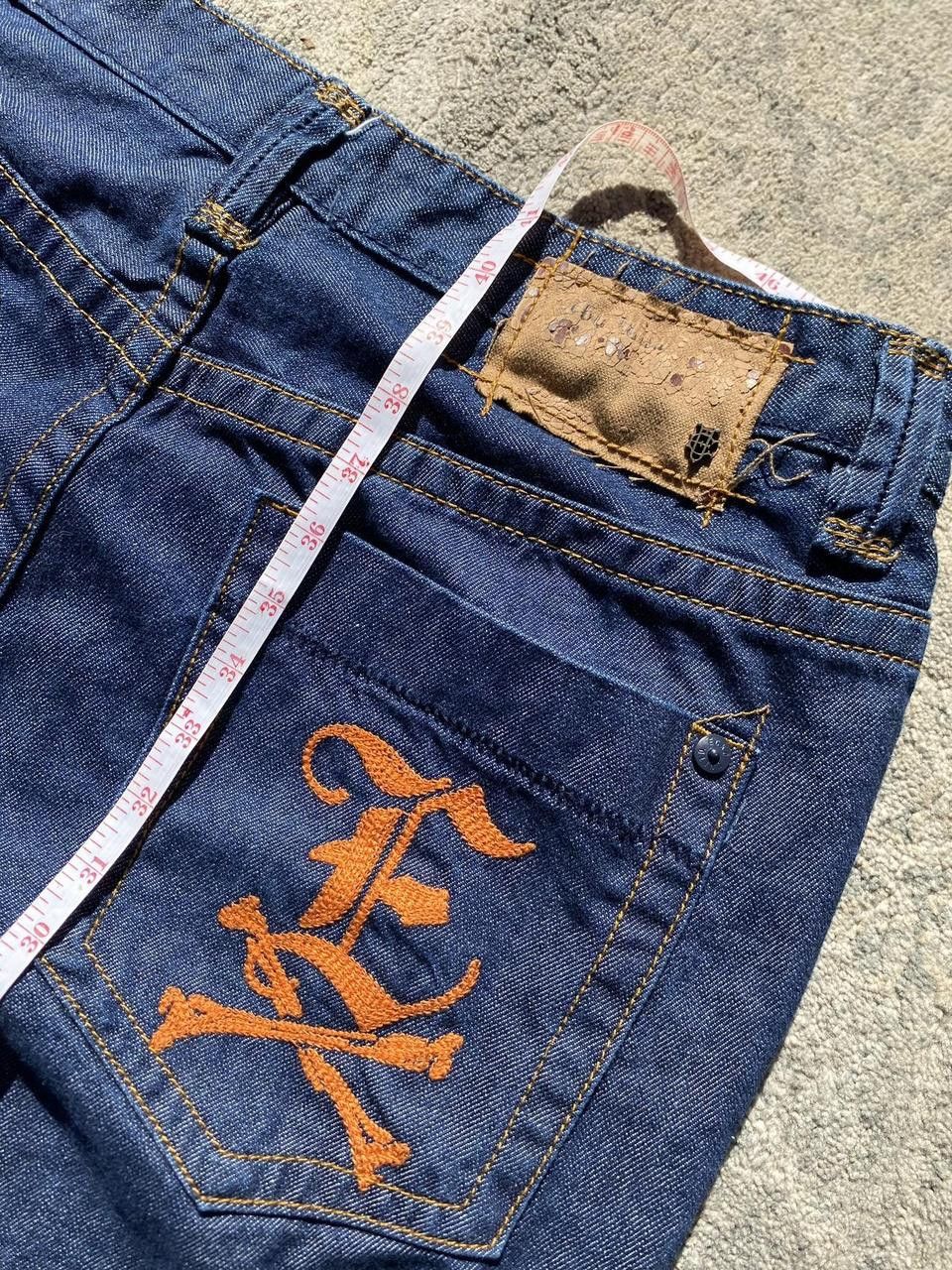 Ecko Unltd. Vintage 2000s Indigo Wash Ecko Embroidered Denim Size 38x36 Size US 38 / EU 54 - 1 Thumbnail