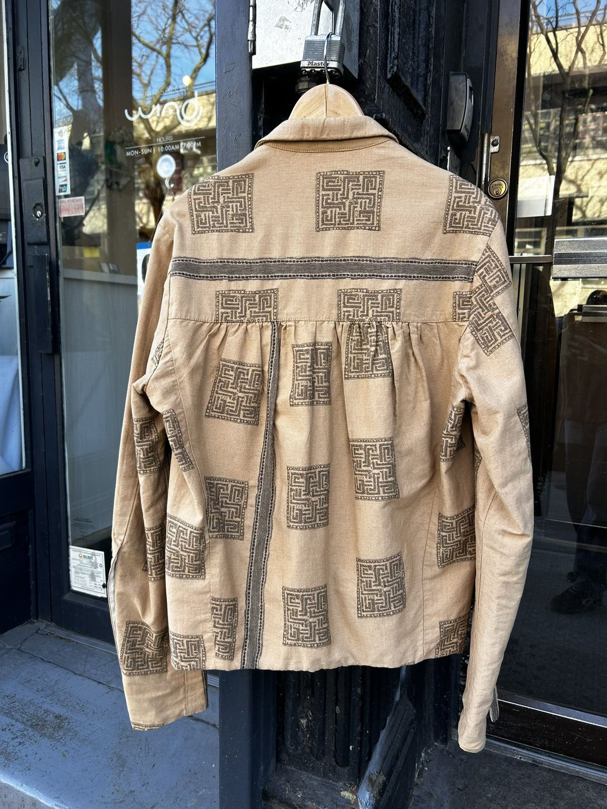 Kapital KAPITAL - Beautiful Jacquard Patterned Tailored Jacket 🎏 Size US M / EU 48-50 / 2 - 3 Thumbnail