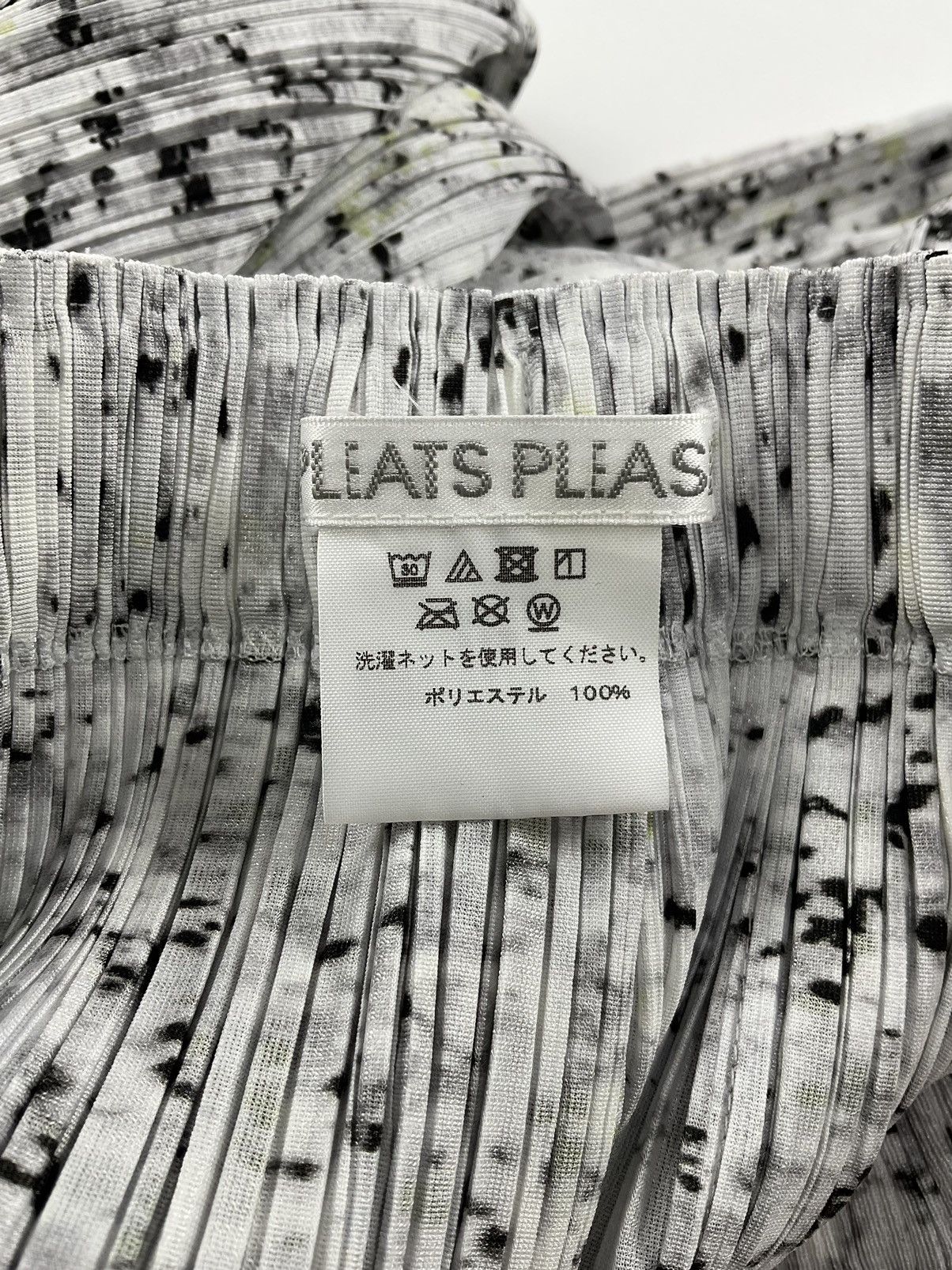 Issey Miyake Issey Miyake Pleats Please Pleated Marble Skirt Size 28" / US 6 / IT 42 - 8 Thumbnail