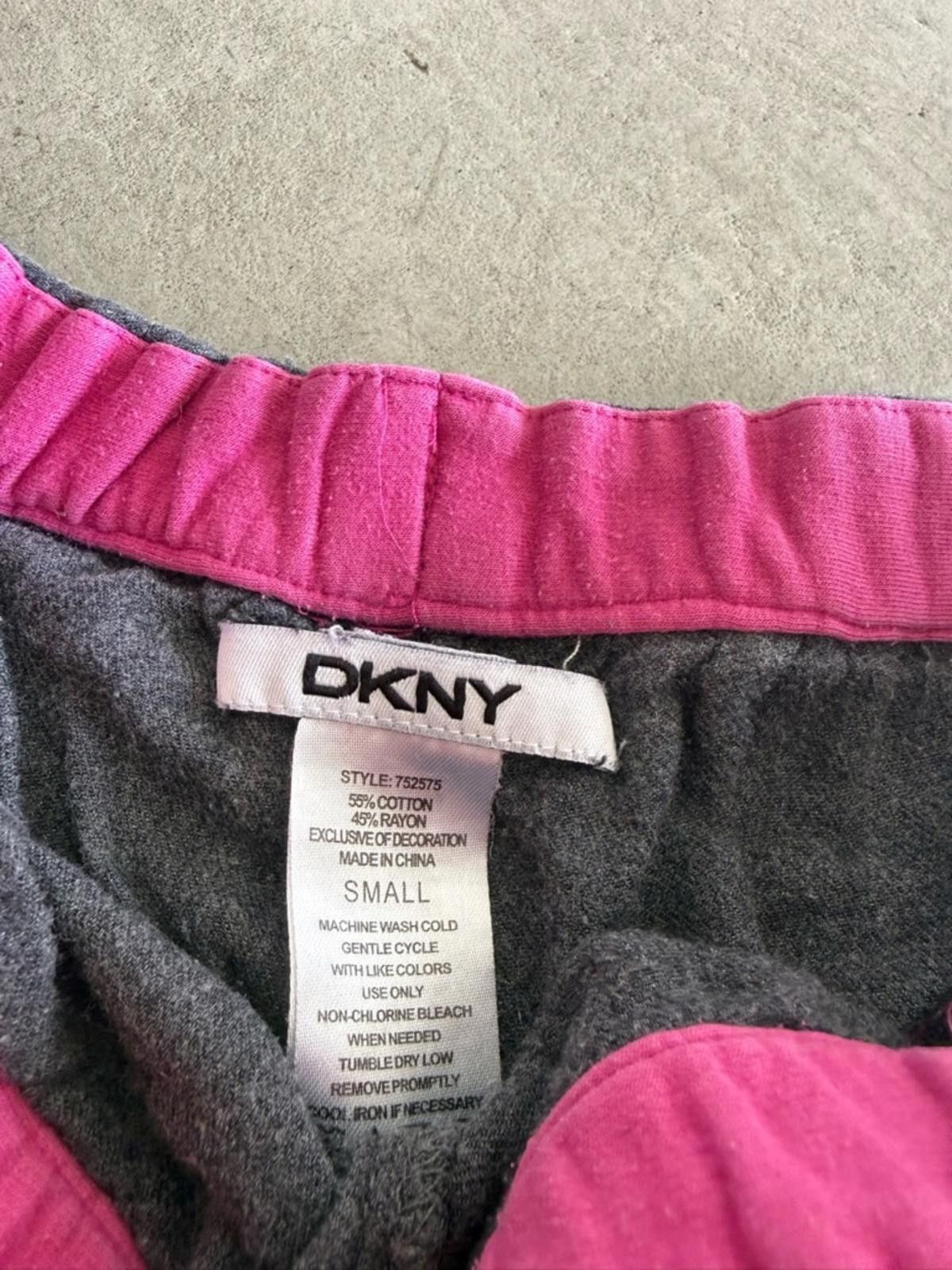 DKNY DKNY / Fleece Pajama Pants / Gray Pink Size ONE SIZE - 5 Thumbnail