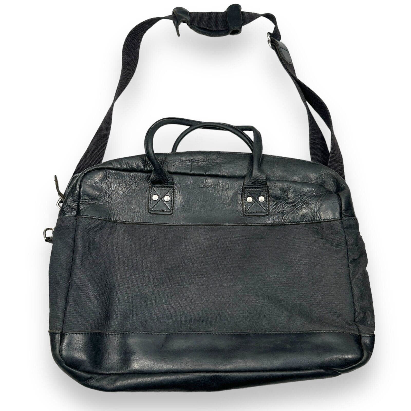 image of Billy Kirk Black Briefcase Model 237 Messenger Bag Billykirk, Men's