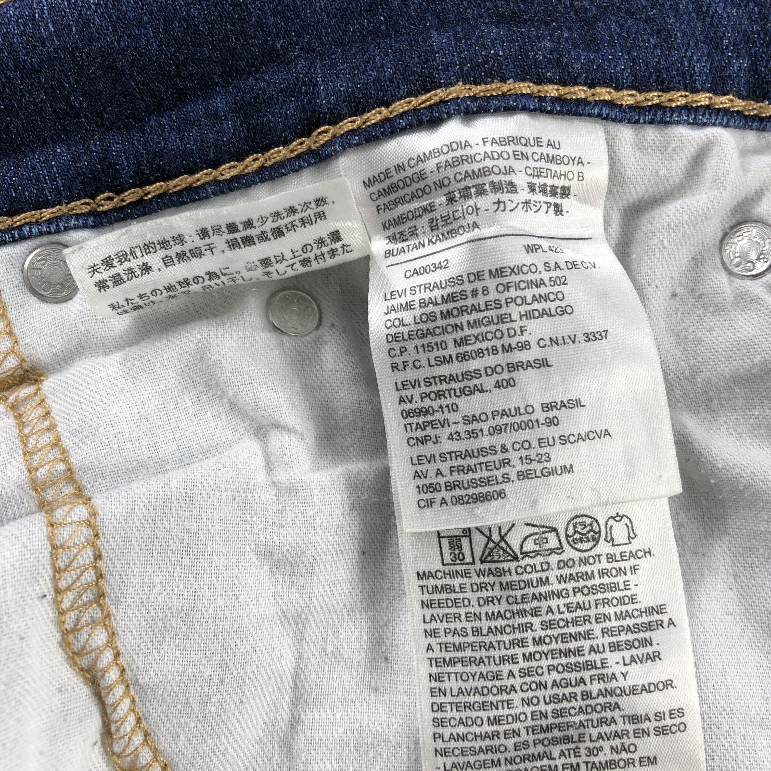 Levi's × Vintage Vintage Blue Wash Levis 514 Jeans-JM2808 Size US 36 / EU 52 - 10 Thumbnail