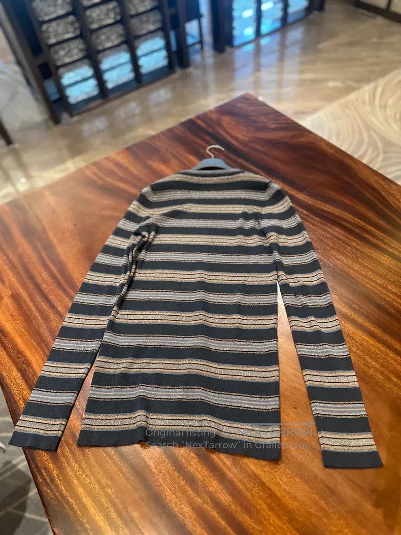 Brunello Cucinelli Brunello Cucinelli Sweater, Wool Lurex Size XL / US 12-14 / IT 48-50 - 5 Thumbnail