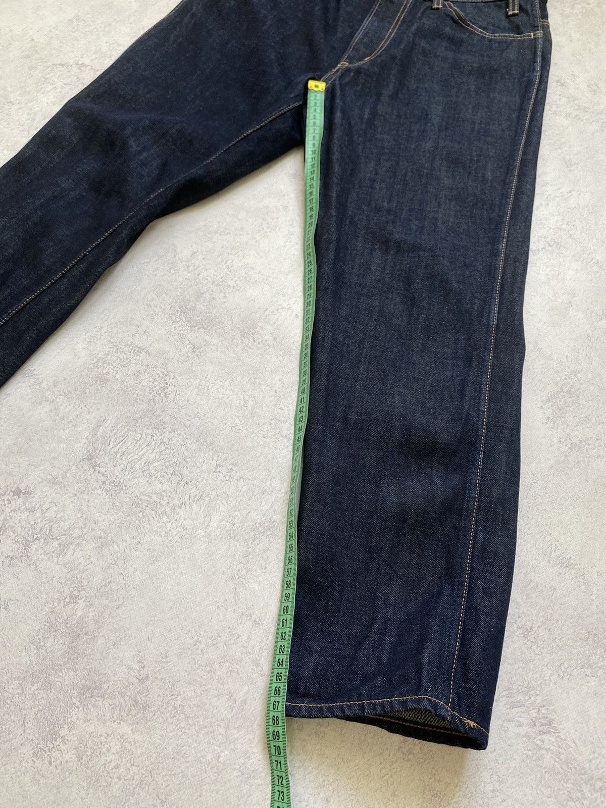 Unused Japanese Men’s Unused Denim Dark Blue Pants Size 3 Size US 32 / EU 48 - 21 Thumbnail