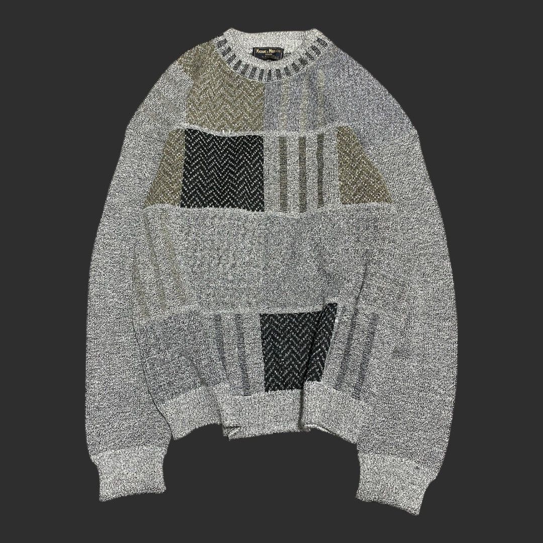 Comme des Garcons MADAME & MOUSIEUR HOMME KNITTED SWEATER Size US L / EU 52-54 / 3 - 1 Thumbnail