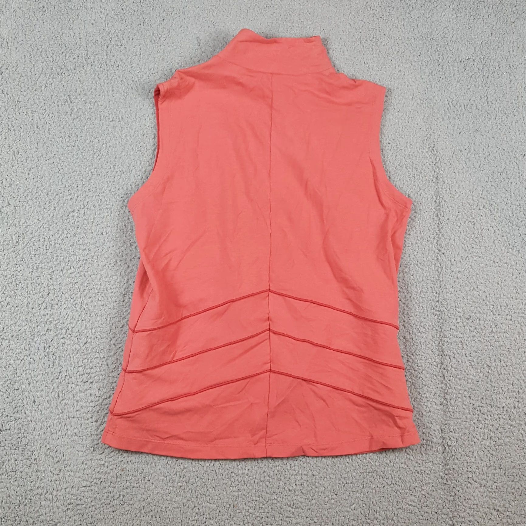 Cutter & Buck Cutter & Buck VINTAGE Pink Sleeveless Athletic Tank Golf Polo Shirt Women's Large Collared 00s Preppy Sports Size L / US 10 / IT 46 - 6 Thumbnail