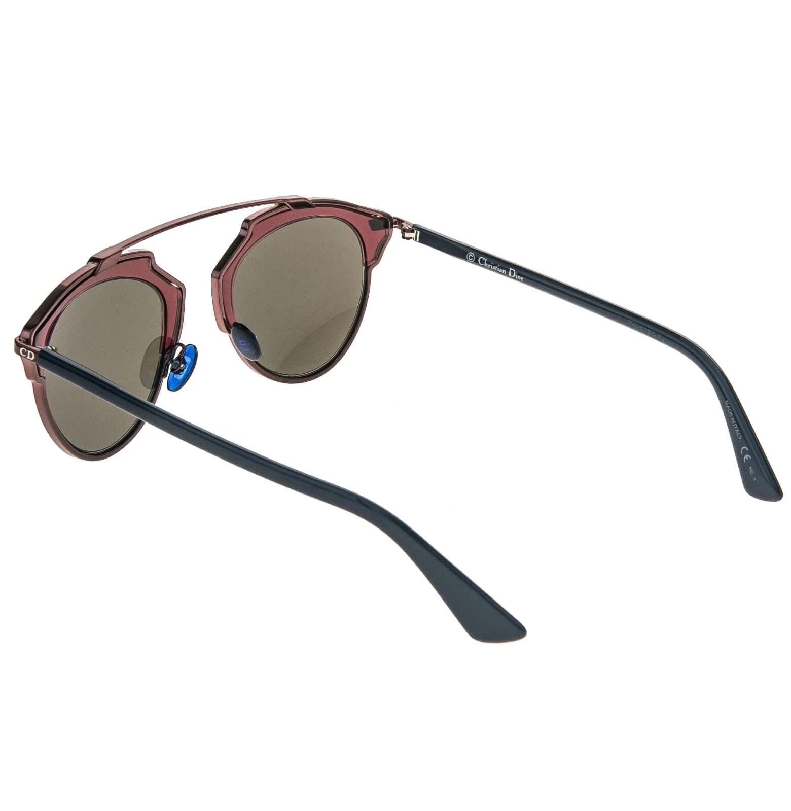 Christian Dior Monsieur CHRISTIAN DIOR SO REAL Burgundy Blue Metal DIORSOREAL SOREAL Size ONE SIZE - 2 Thumbnail