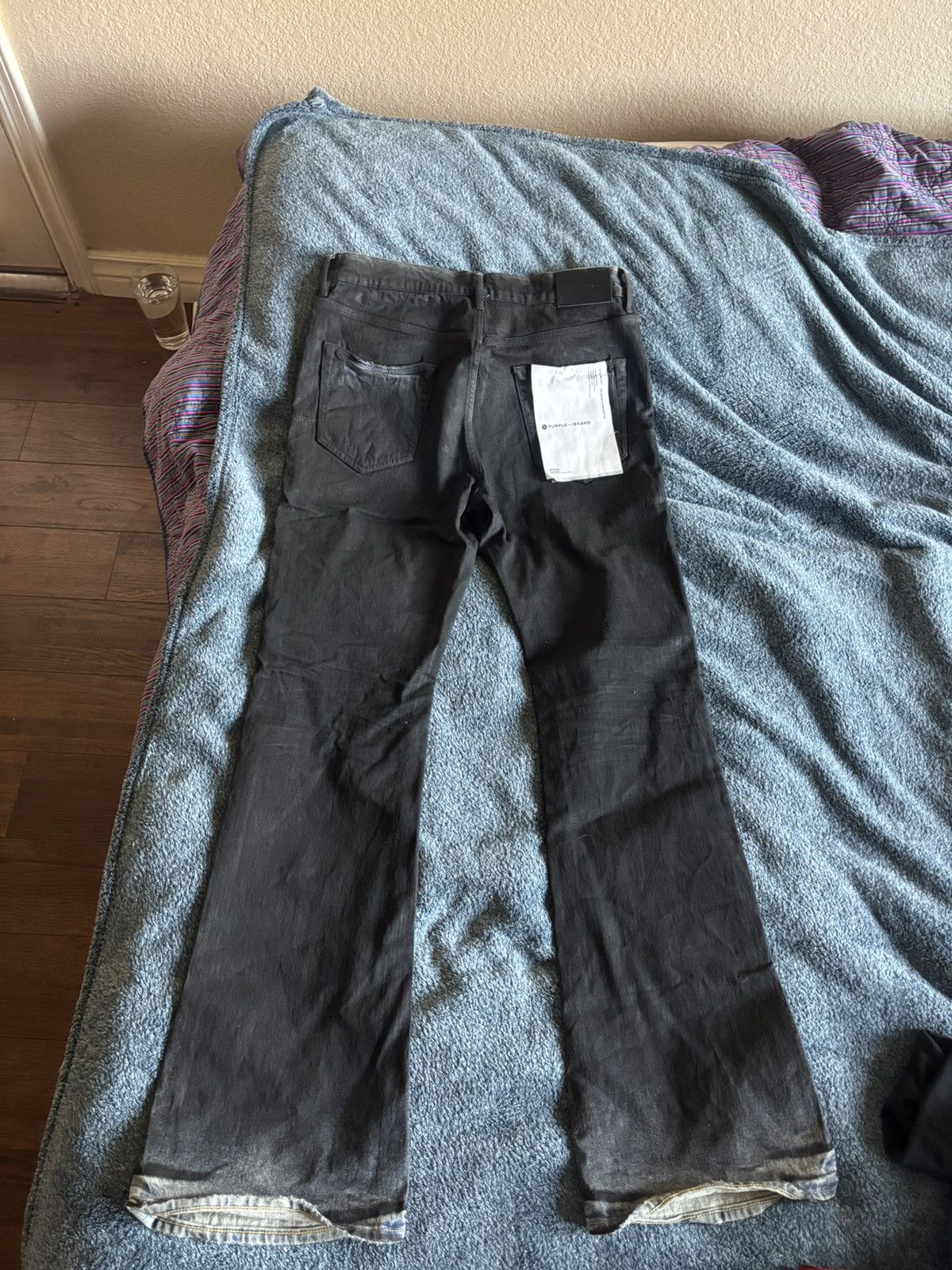 Purple Brand Purple flared dark wash denim Size US 32 / EU 48 - 3 Thumbnail