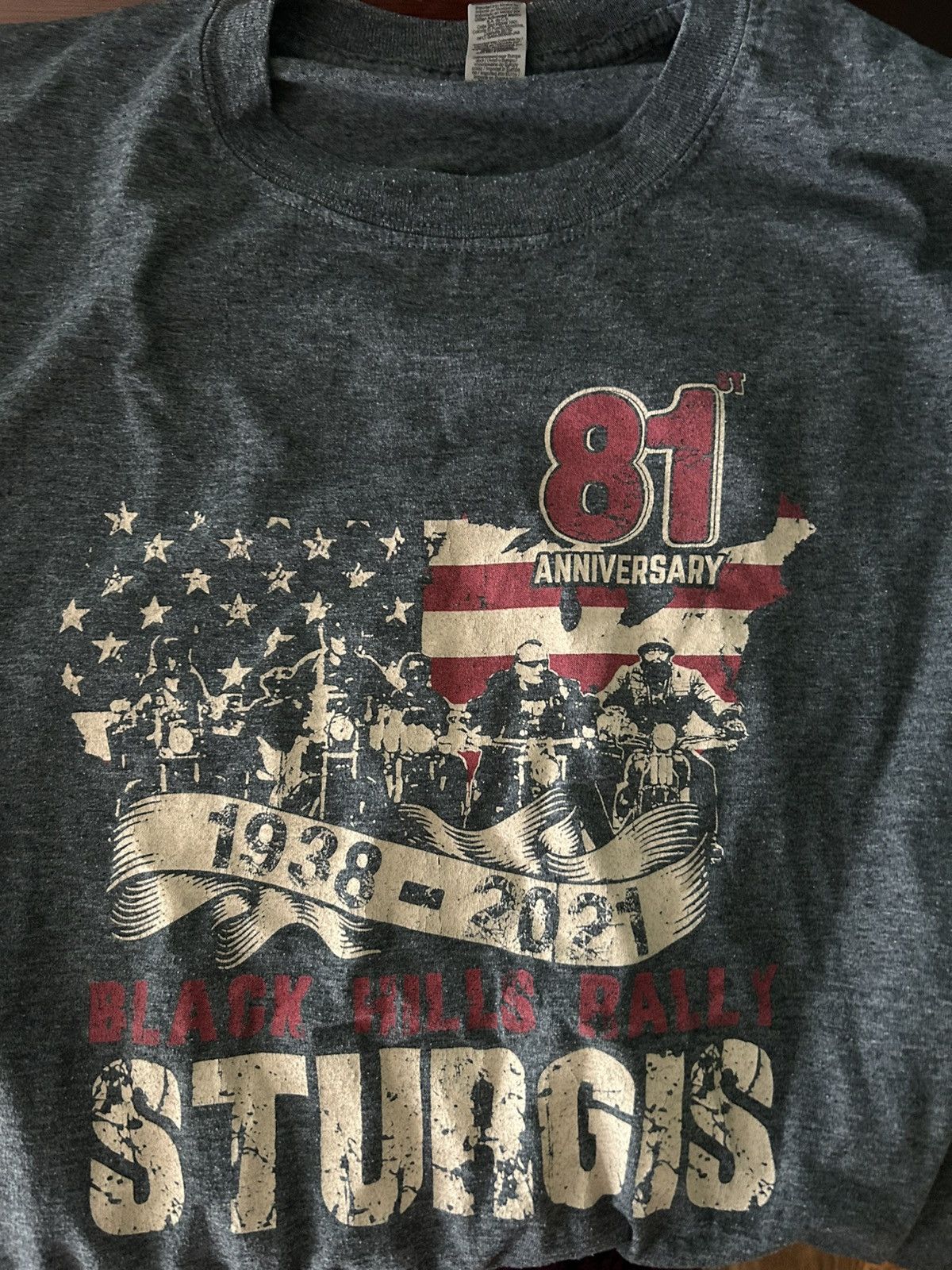 Other STURGIS 2021 NATIONAL ANNIVERSARY MOTORCYCLE SHIRT Size US L / EU 52-54 / 3 - 3 Thumbnail