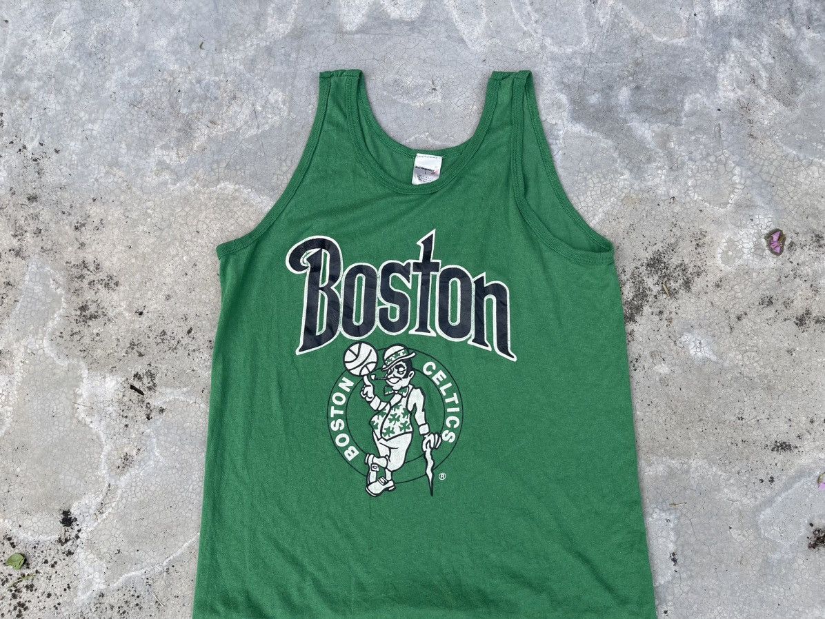 NBA × Sports Specialties × Vintage Vintage 80’s NBA Boston Celtics Tank Top L Made in USA Size US L / EU 52-54 / 3 - 4 Thumbnail