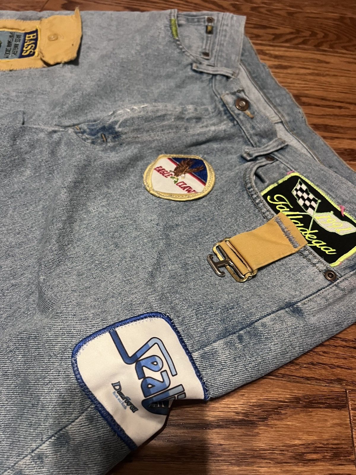 Lee Lee custom vintage jorts Size US 35 - 2 Thumbnail