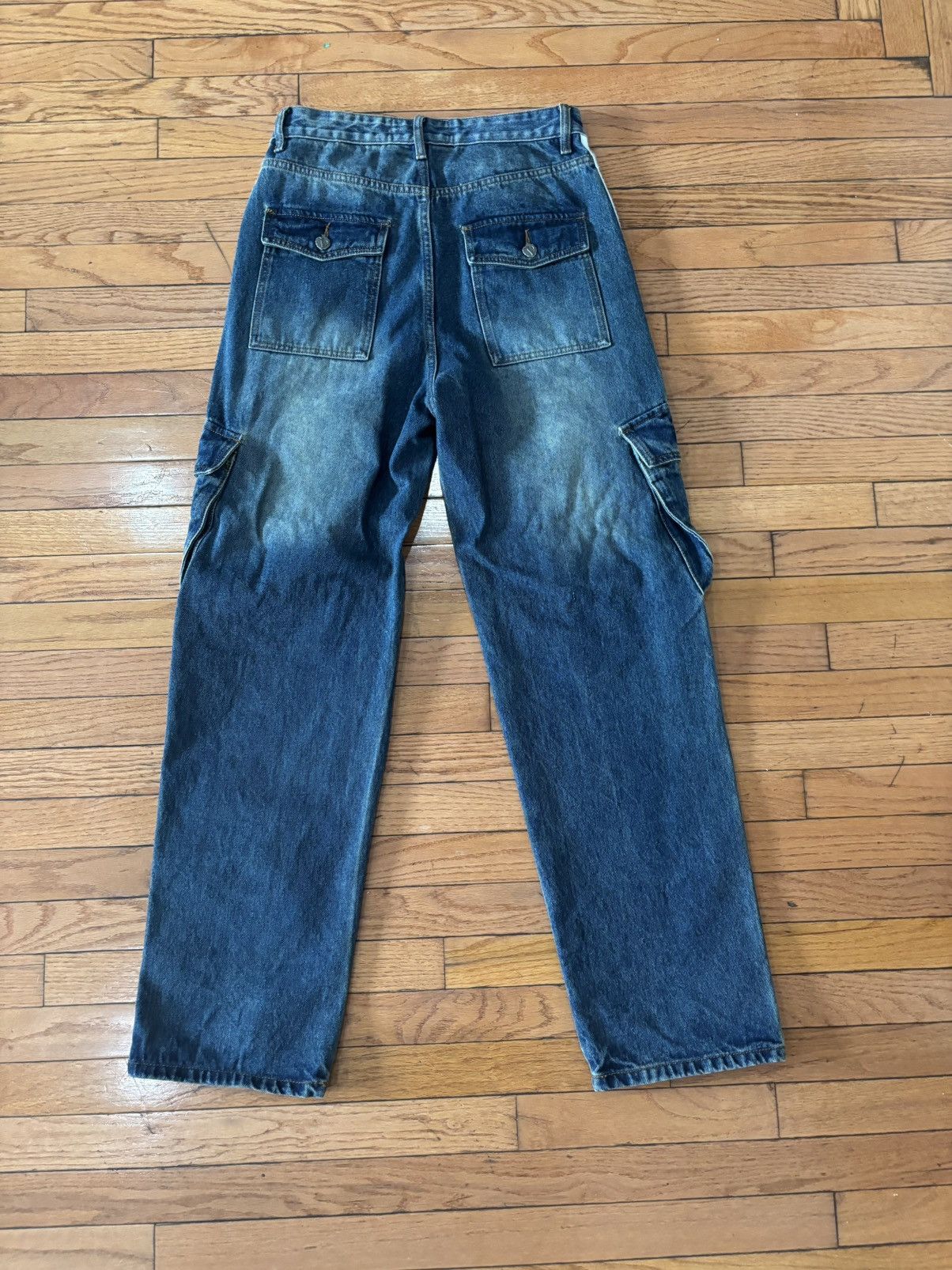 Vale Vale Lives Balenciaga Striped Denim Size US 30 / EU 46 - 2 Thumbnail