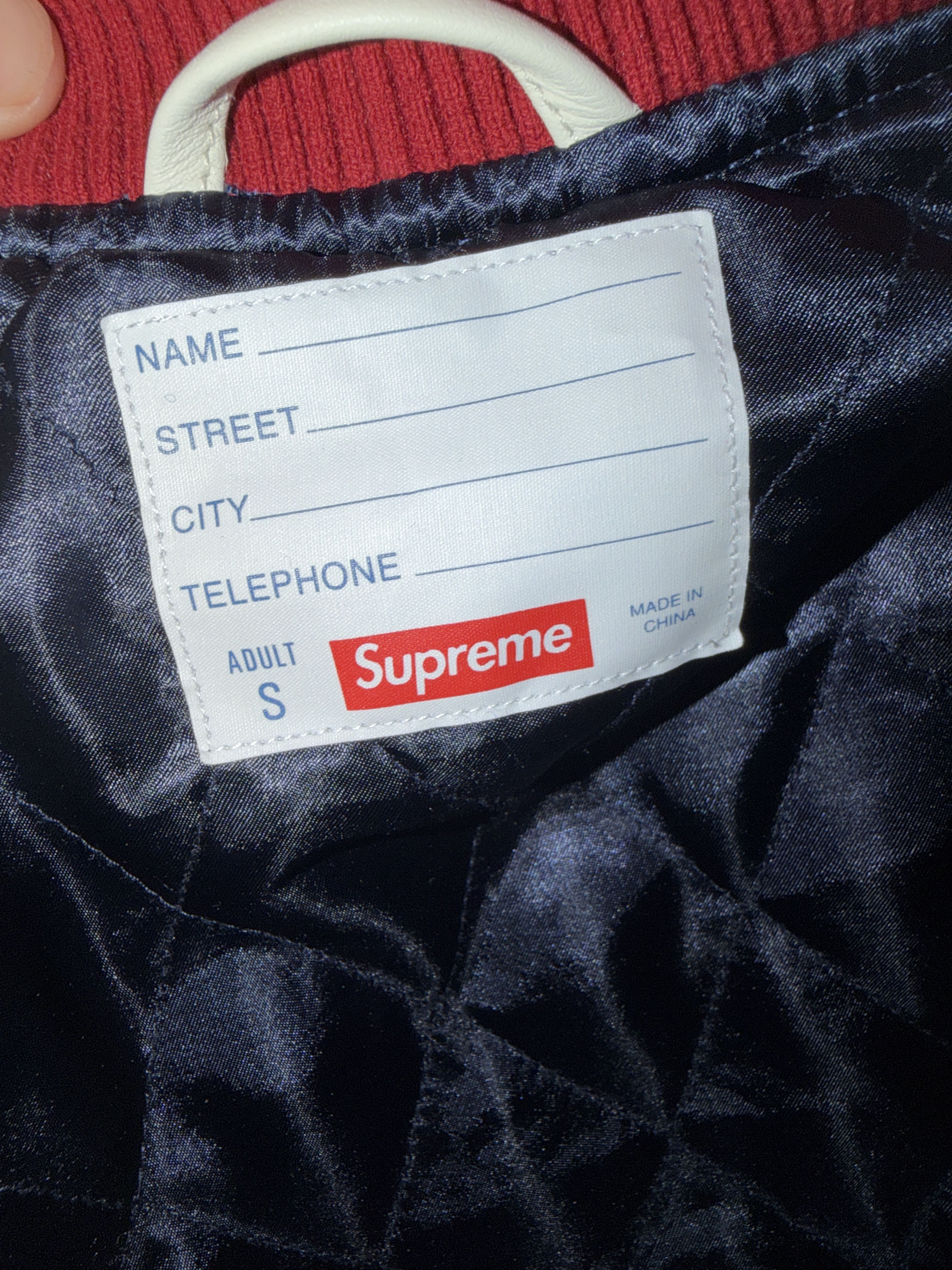 Supreme Supreme drilll team varsity Size US S / EU 44-46 / 1 - 7 Thumbnail