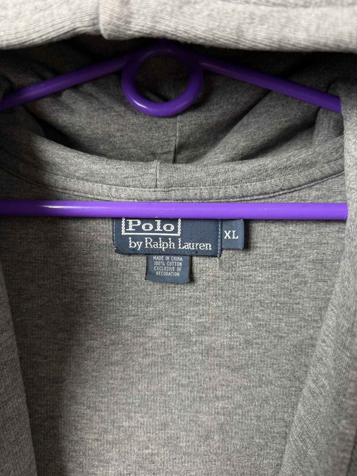 Polo Ralph Lauren Polo Ralph Lauren Zip Hoodie Vintage RL Pullover 90s Size US XL / EU 56 / 4 - 10 Thumbnail