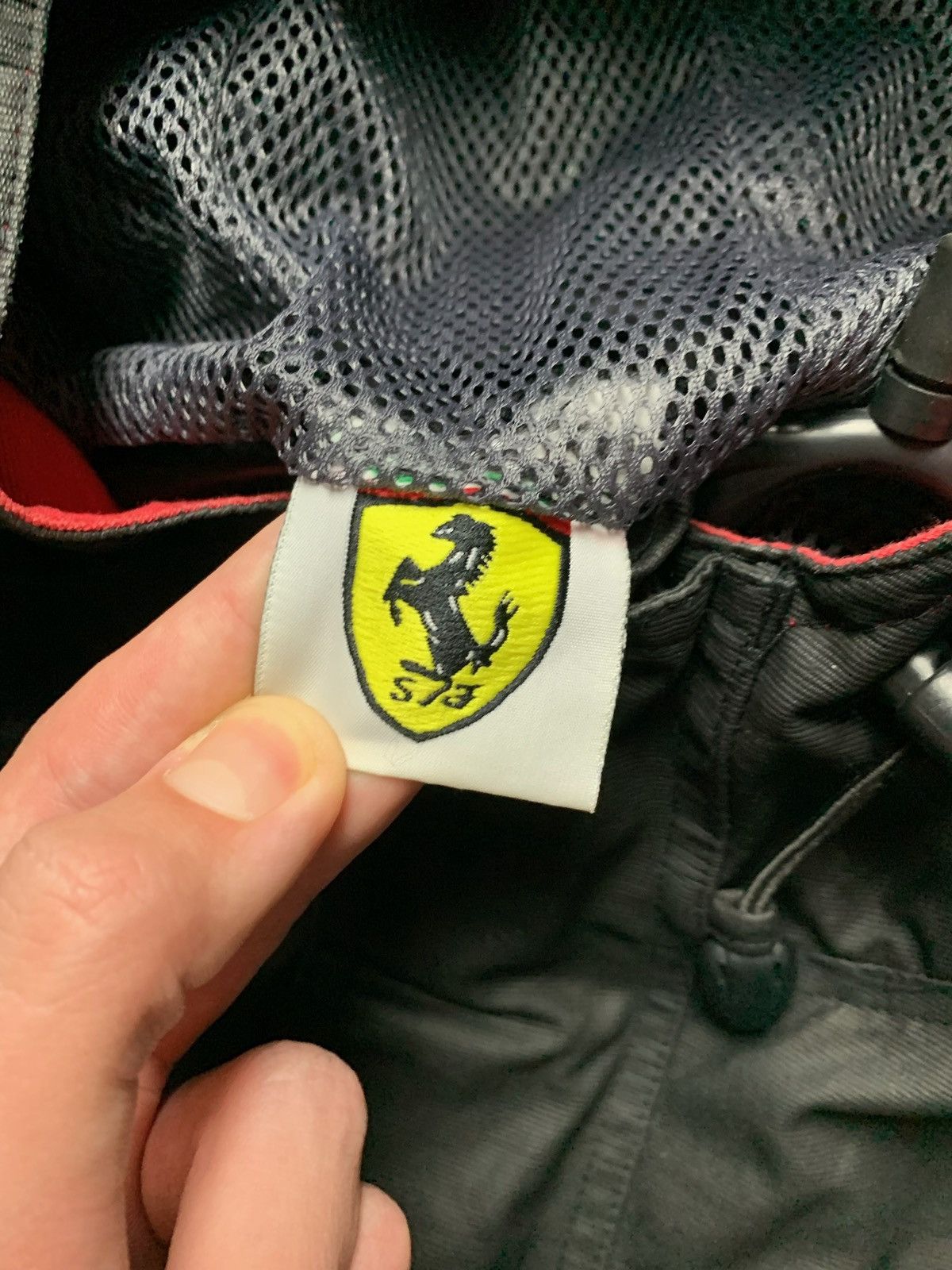 Vintage Vintage Ferrari racing jacket anorak black rare size L Size US L / EU 52-54 / 3 - 5 Thumbnail