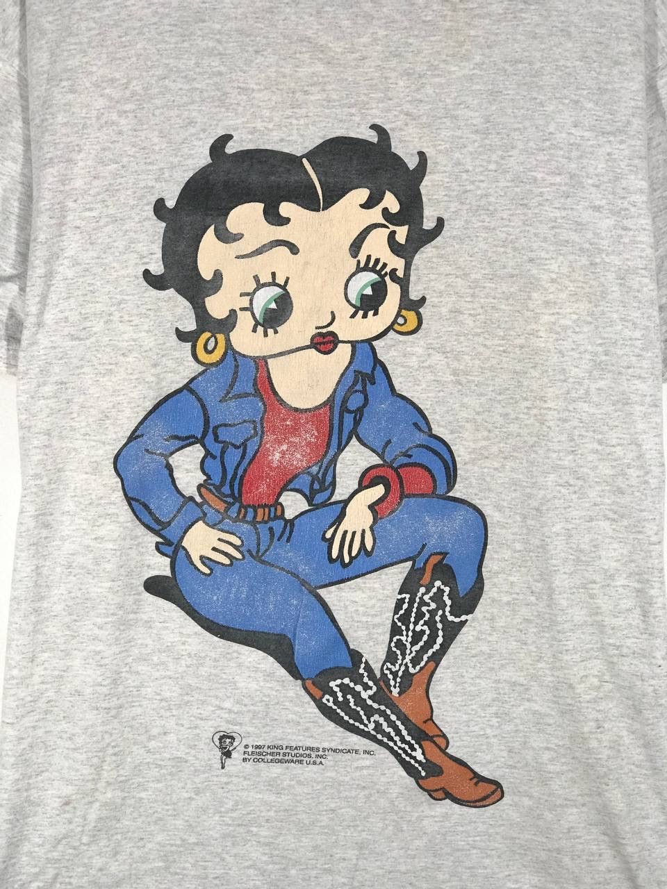 Vintage vintage 1997 betty boop cartoon western style Size US XXL / EU 58 / 5 - 3 Thumbnail