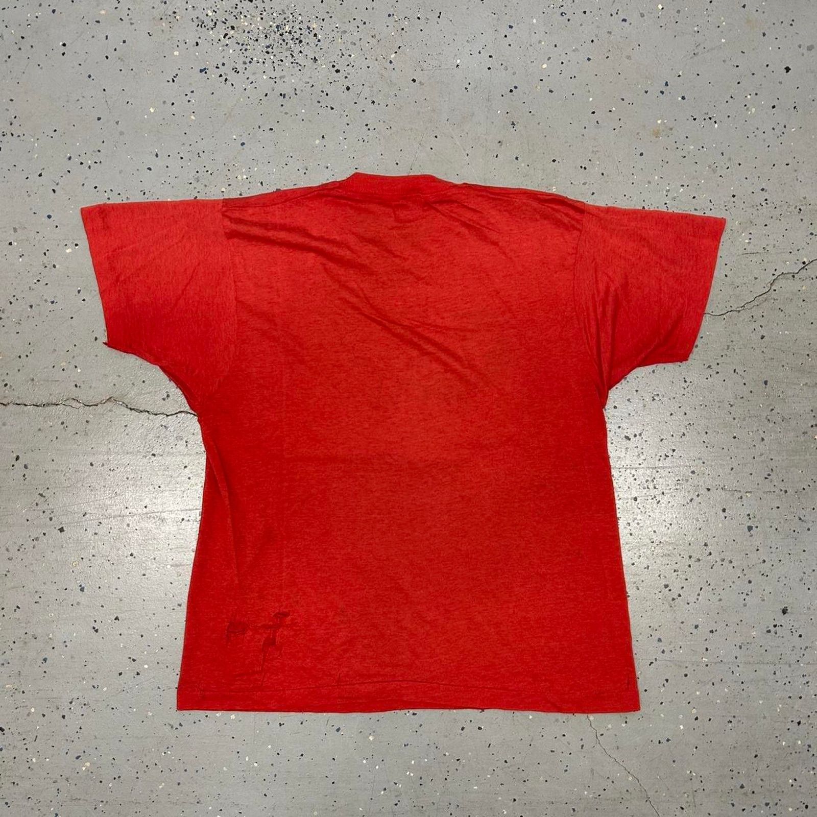 Other VTG 80s Cincinnati Fire Museum red tee Size US L / EU 52-54 / 3 - 7 Thumbnail