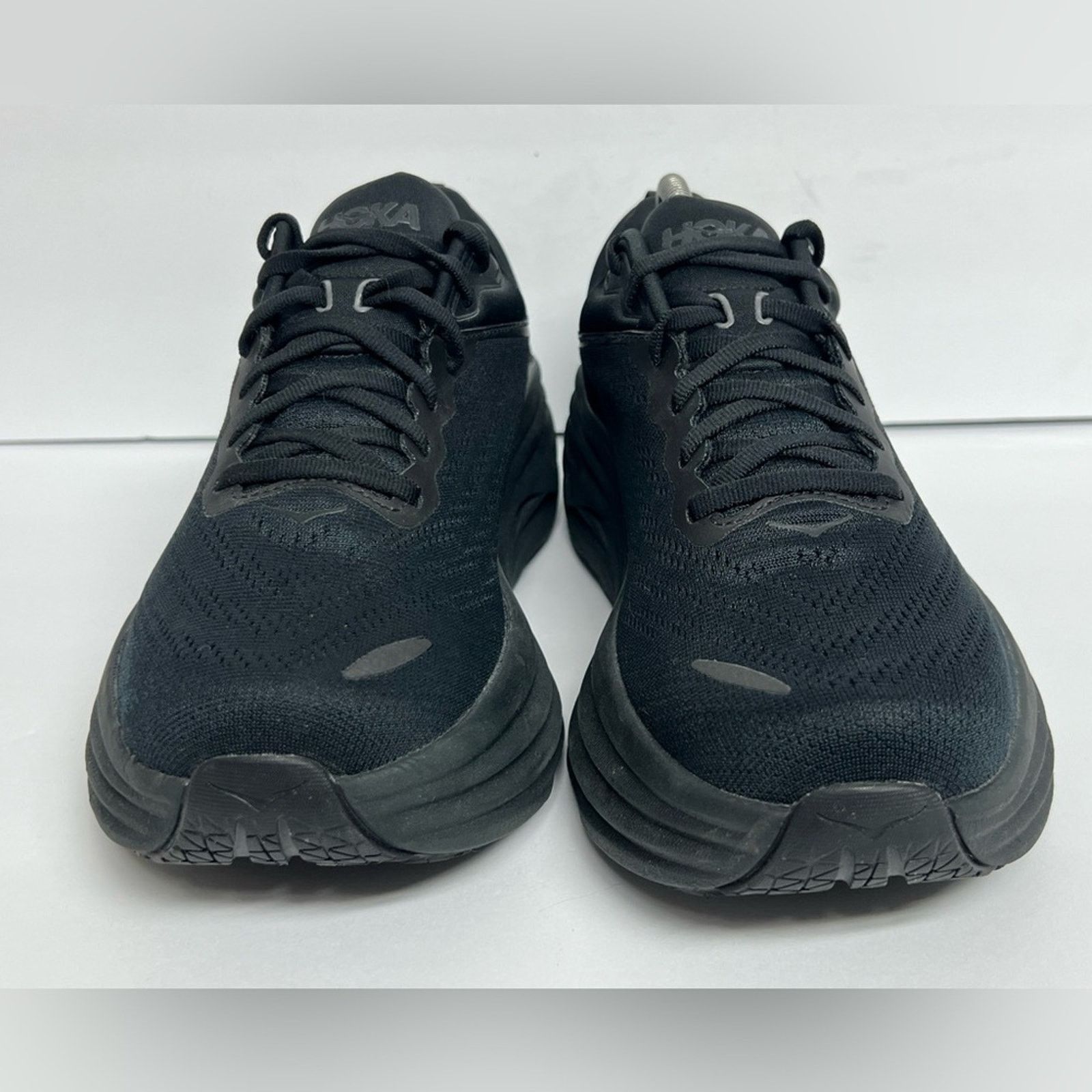 Hoka Hoka Men's Bondi 8 Lace Up Athletic Running Shoes WORN ONCE Size US 10 / EU 43 - 5 Thumbnail