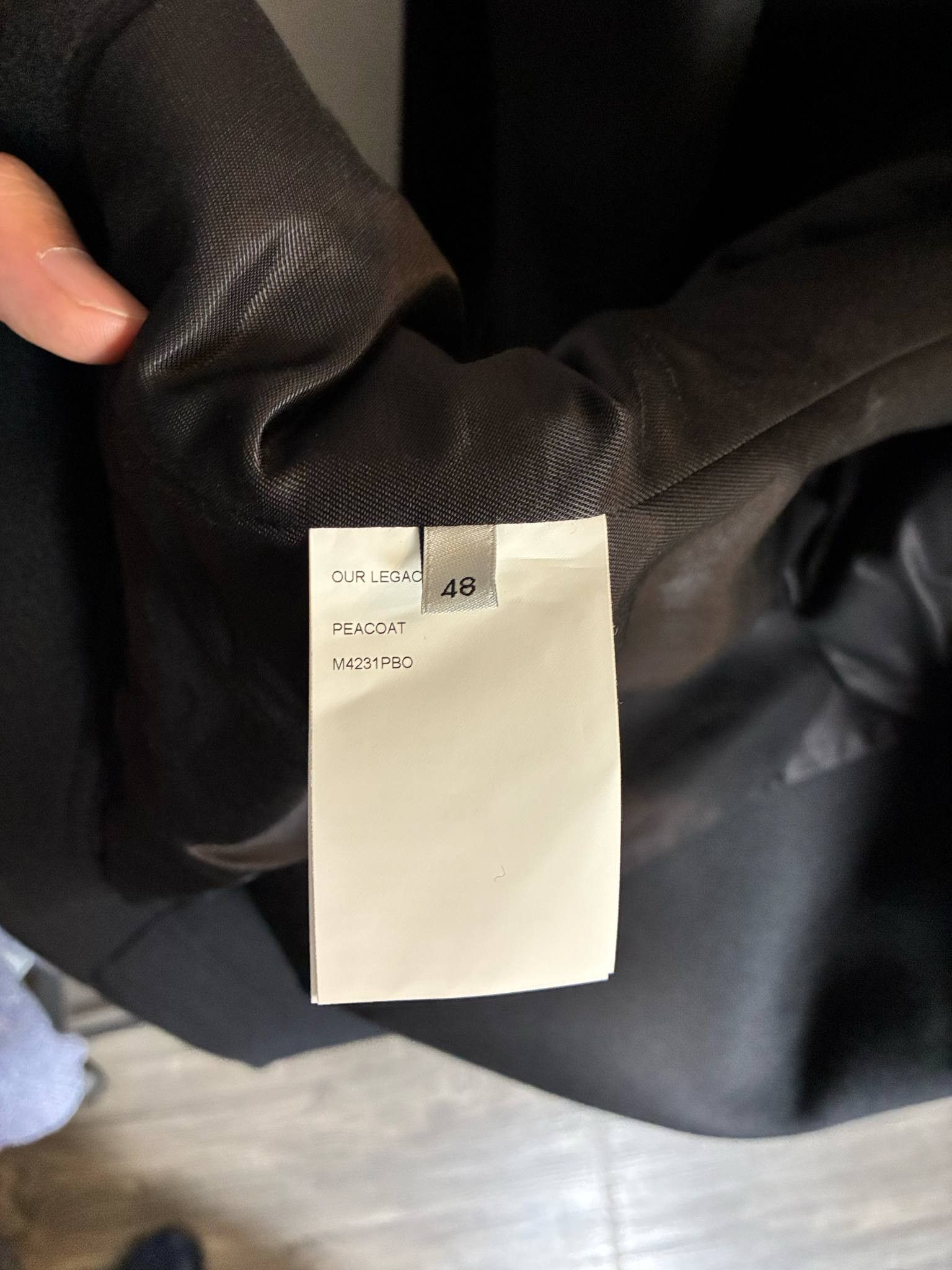 Our Legacy Opulent Peacoat Size US M / EU 48-50 / 2 - 3 Thumbnail