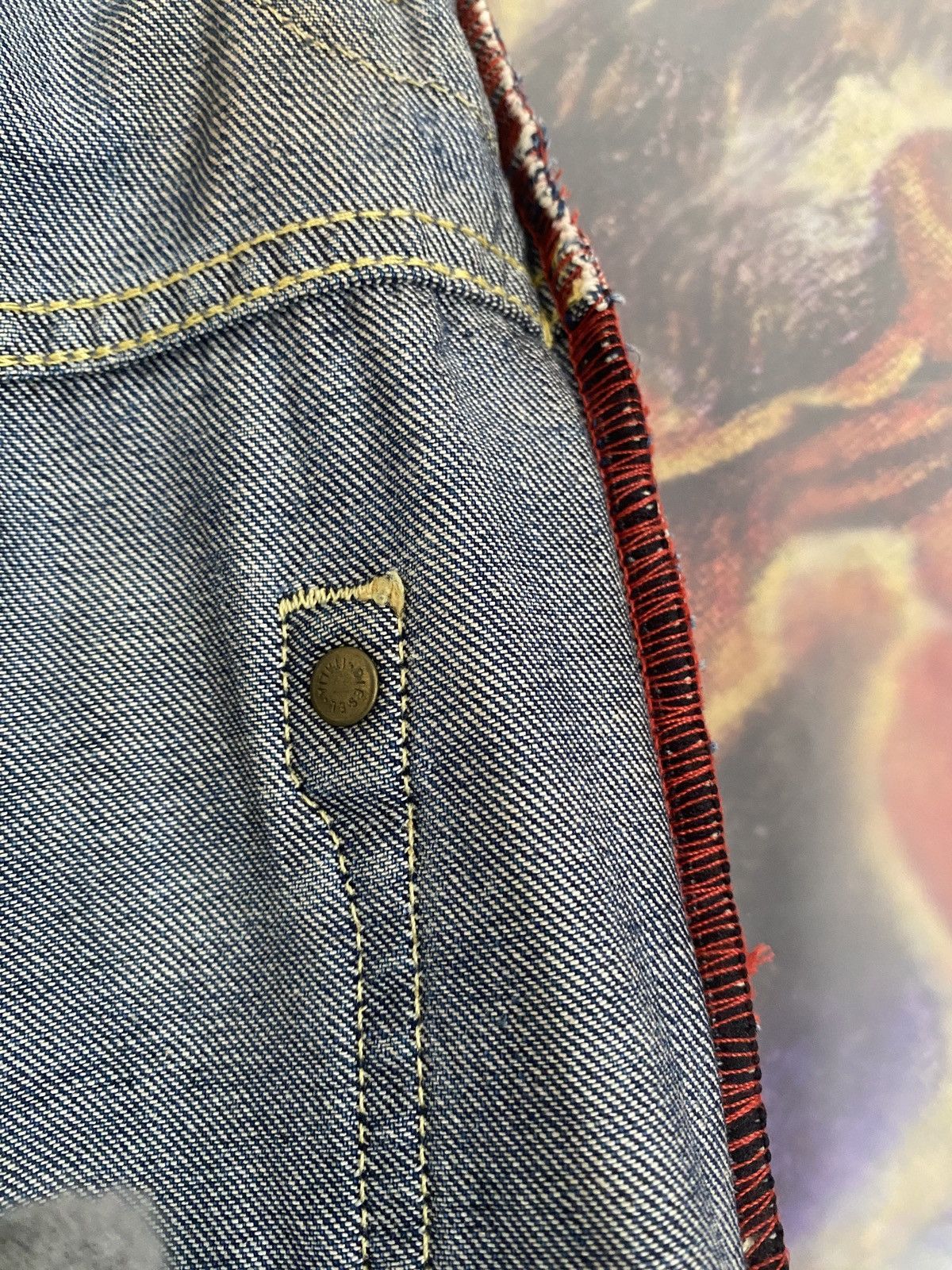 Diesel Vintage 2005 Diesel Onija Wash Denim Distressed Size US 33 - 21 Thumbnail