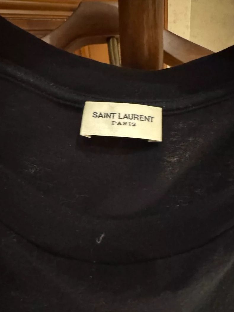 Saint Laurent Paris Saint Laurent Paris No Smoking graphic short sleeve T-shirt Size US L / EU 52-54 / 3 - 3 Thumbnail