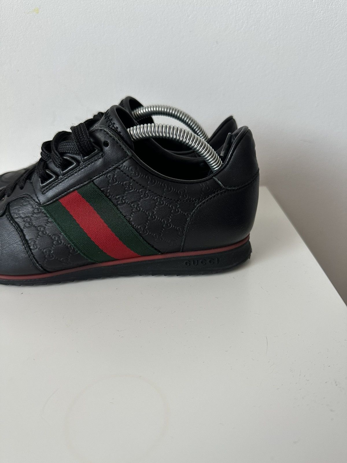 Gucci Gucci micro guccissima SL73 black leather sneakers Size US 7.5 / EU 40-41 - 3 Thumbnail